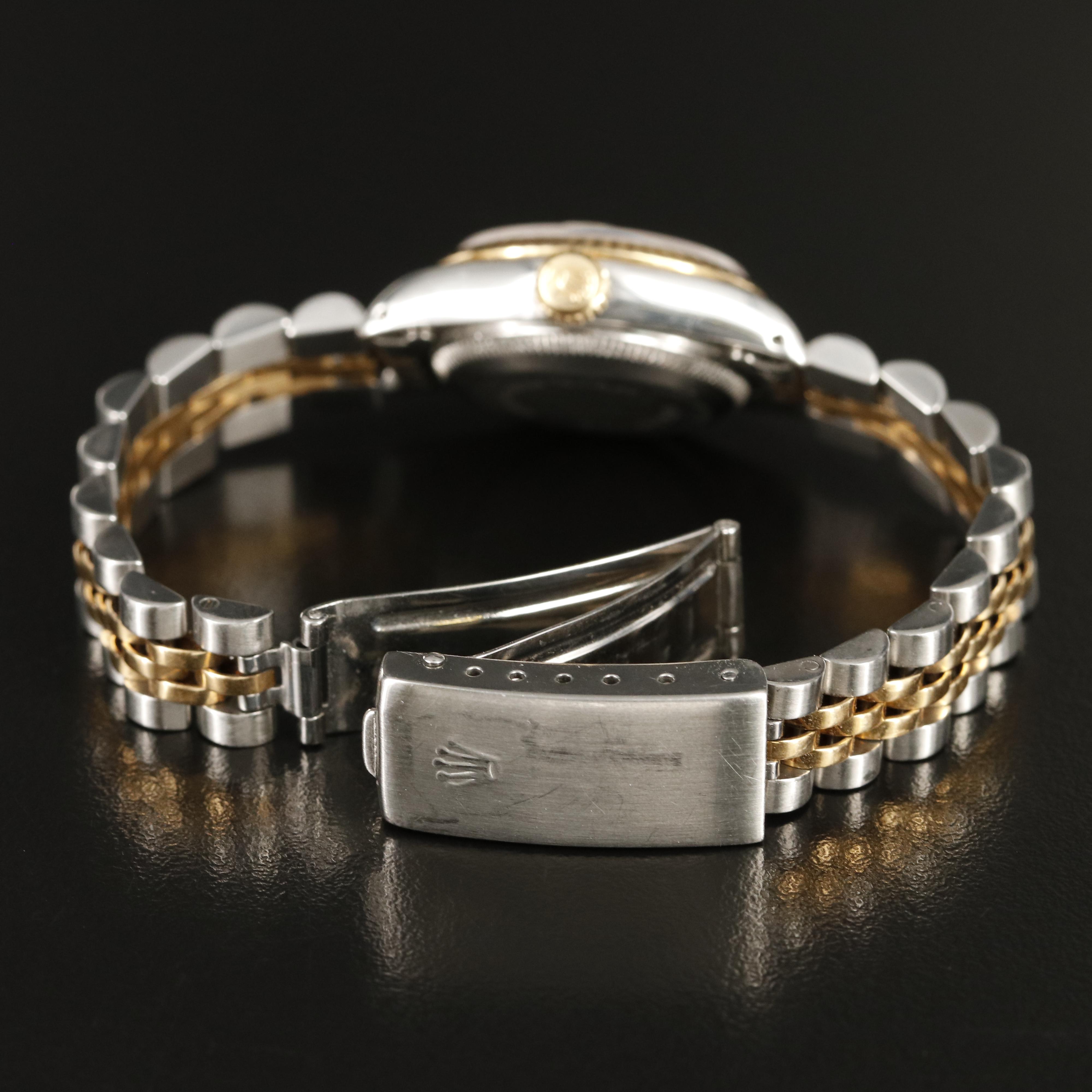 1984 Rolex Datejust Champagne Roman Dial Watch