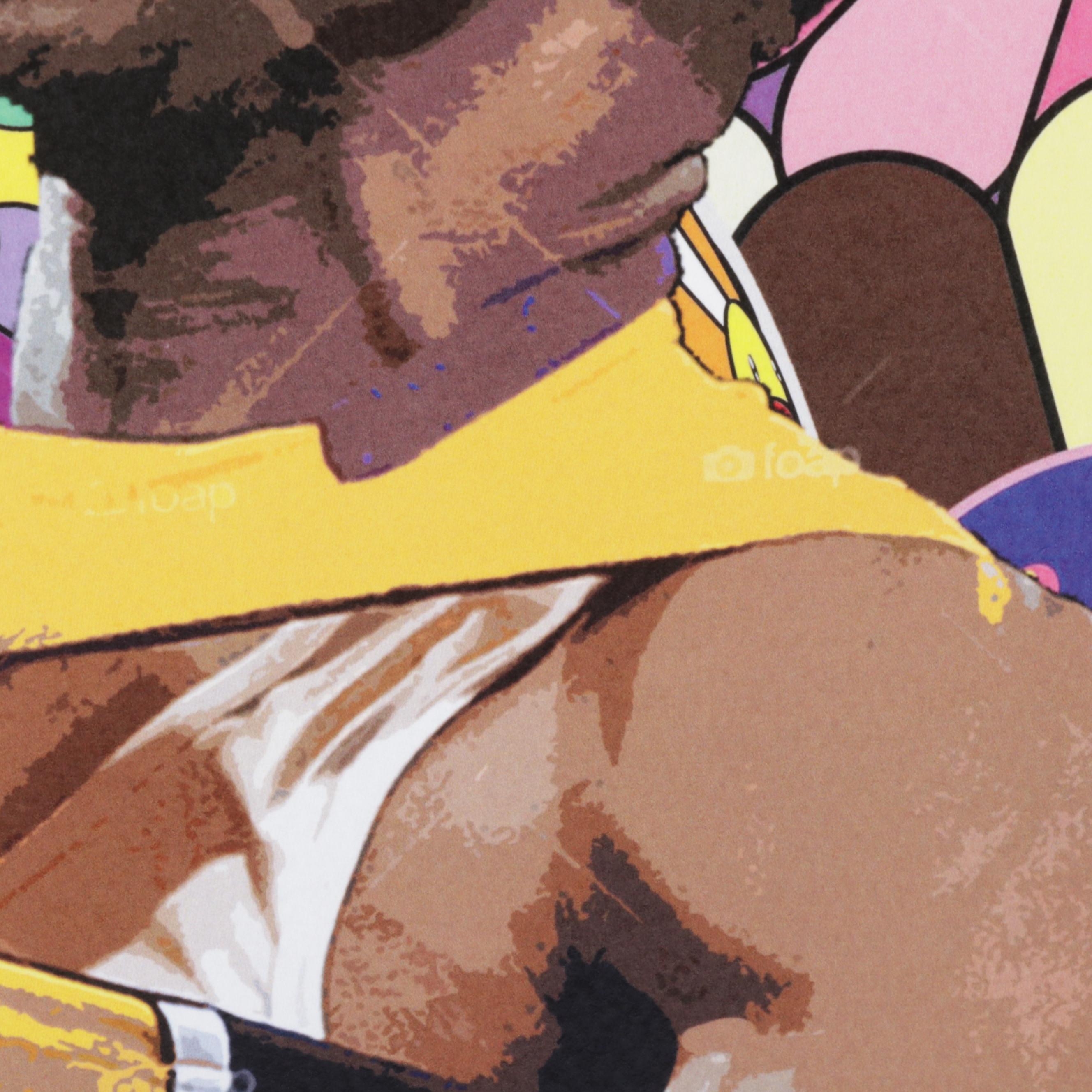 Death NYC Pop Art Graphic Print Featuring Kobe Bryant, 2020