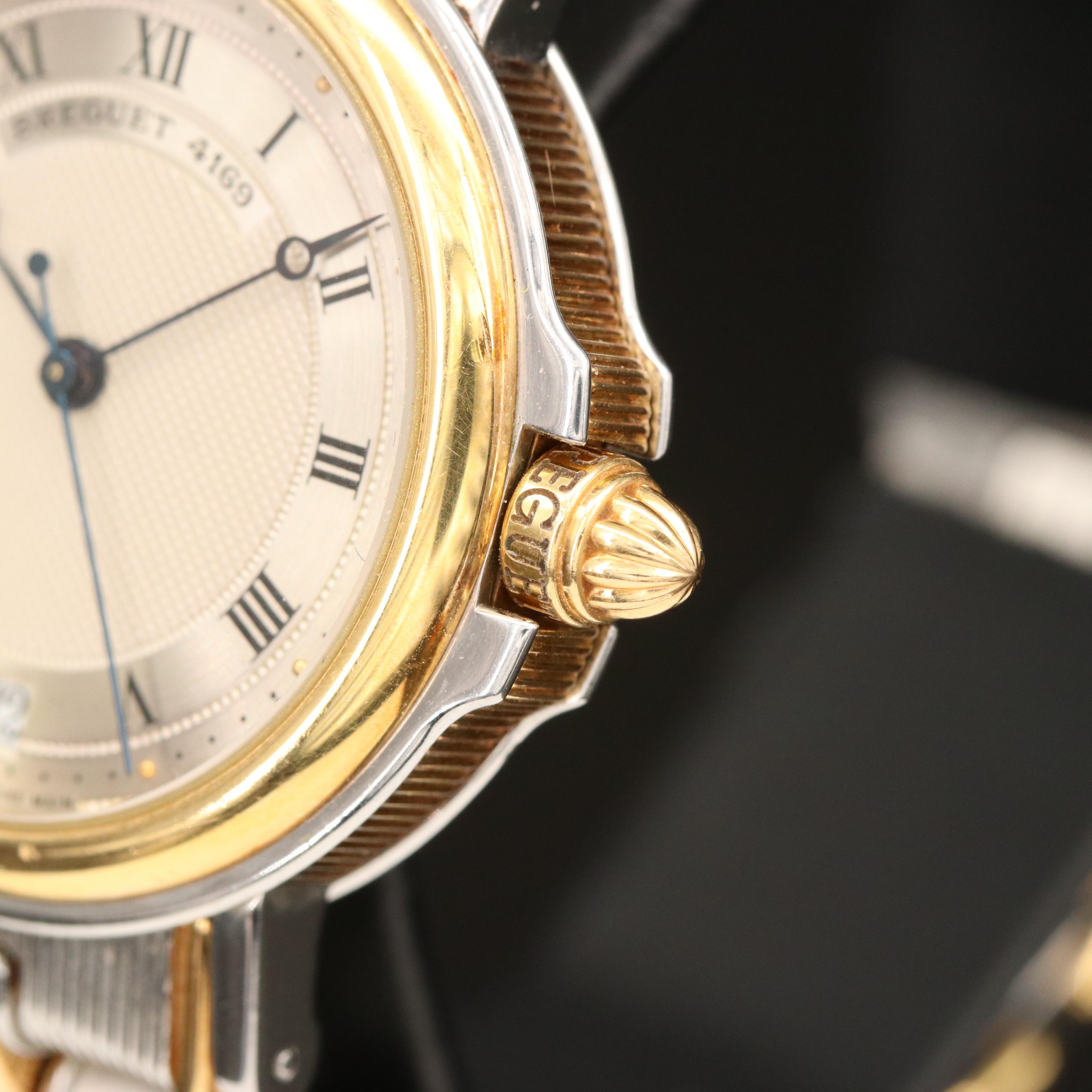 Breguet Marine MidSize 18k Gold and Steel Automatic Watch