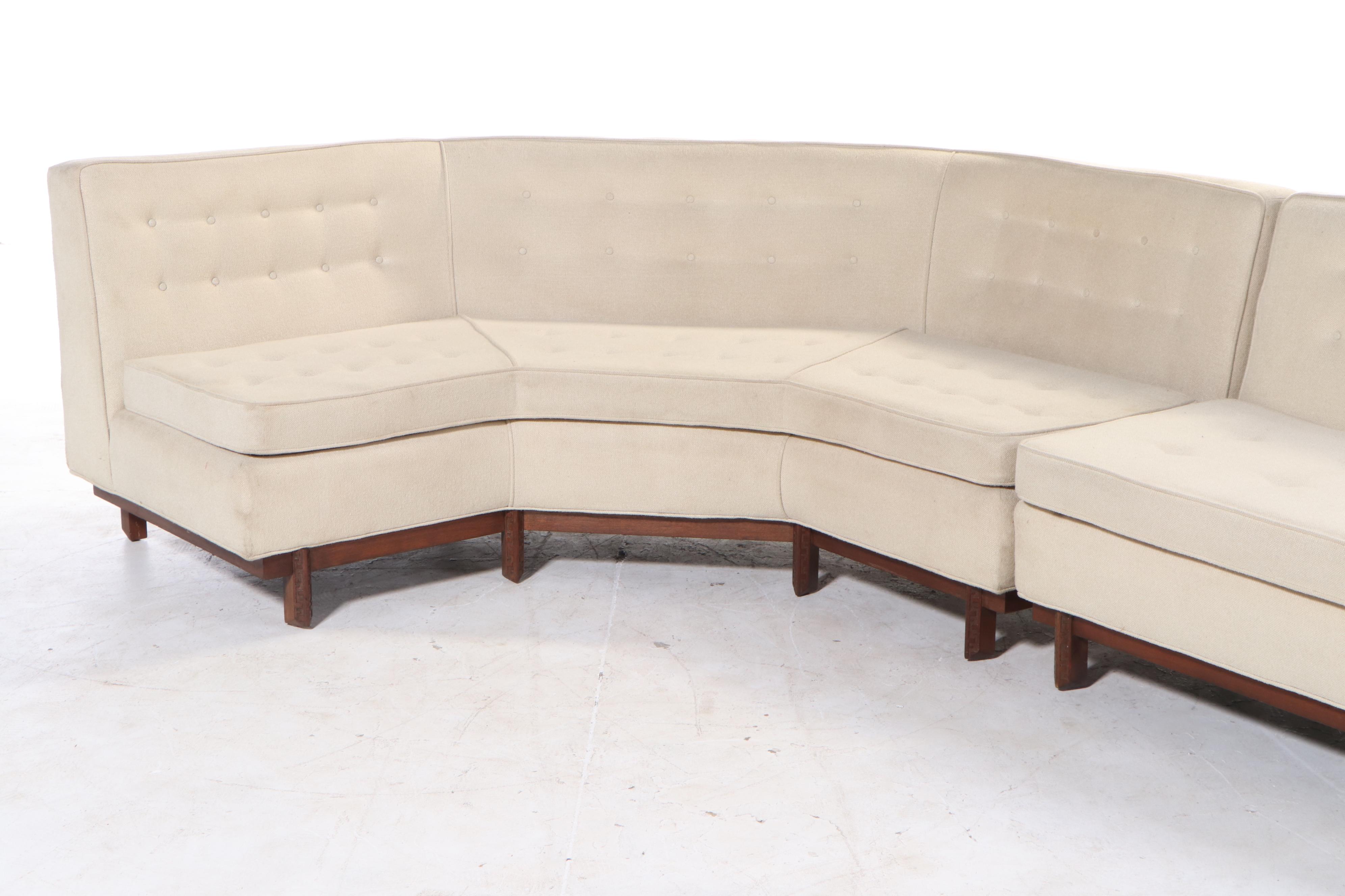 Frank Lloyd Wright for Heritage Henredon "Taliesin" Two-Piece Sectional Sofa