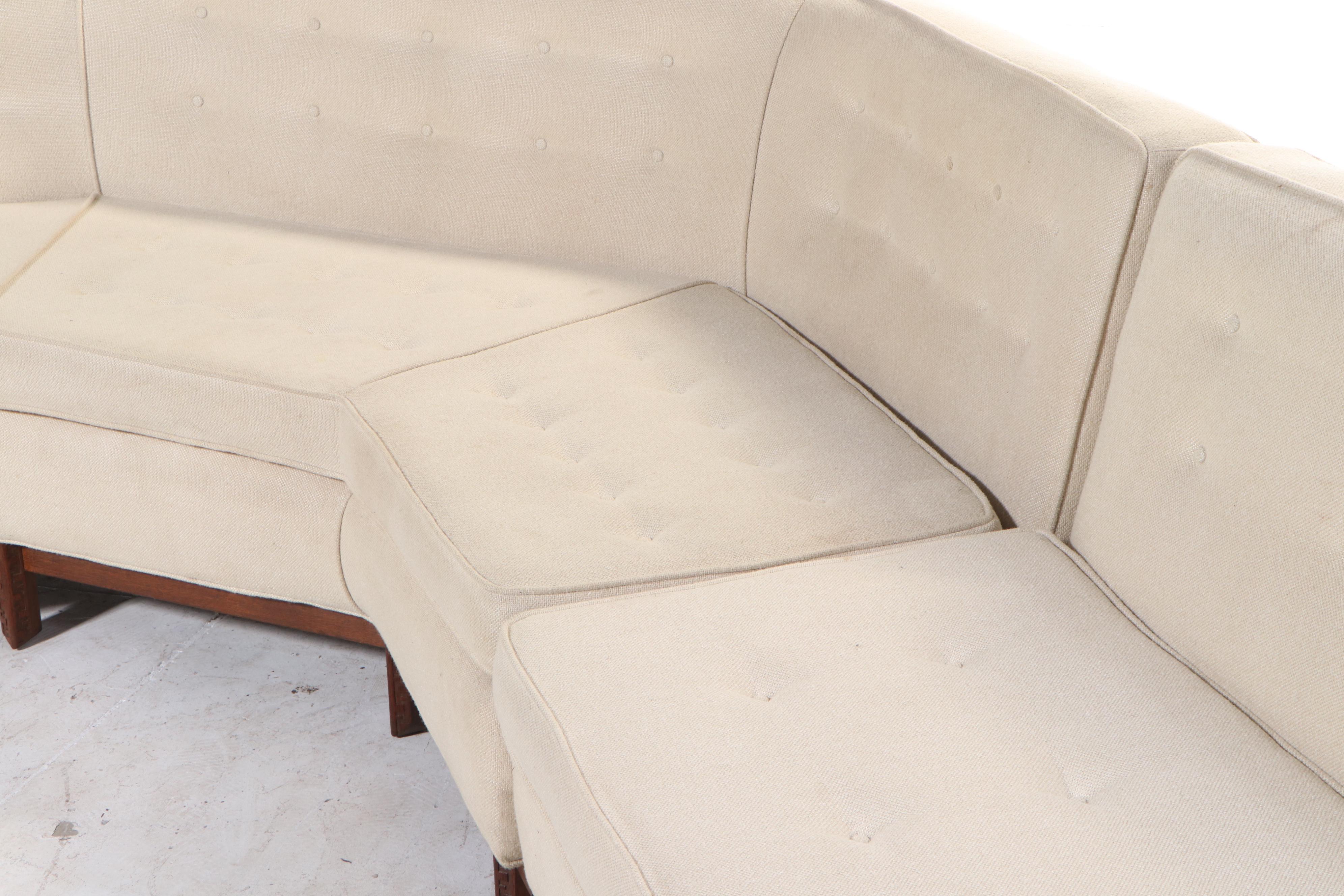 Frank Lloyd Wright for Heritage Henredon "Taliesin" Two-Piece Sectional Sofa