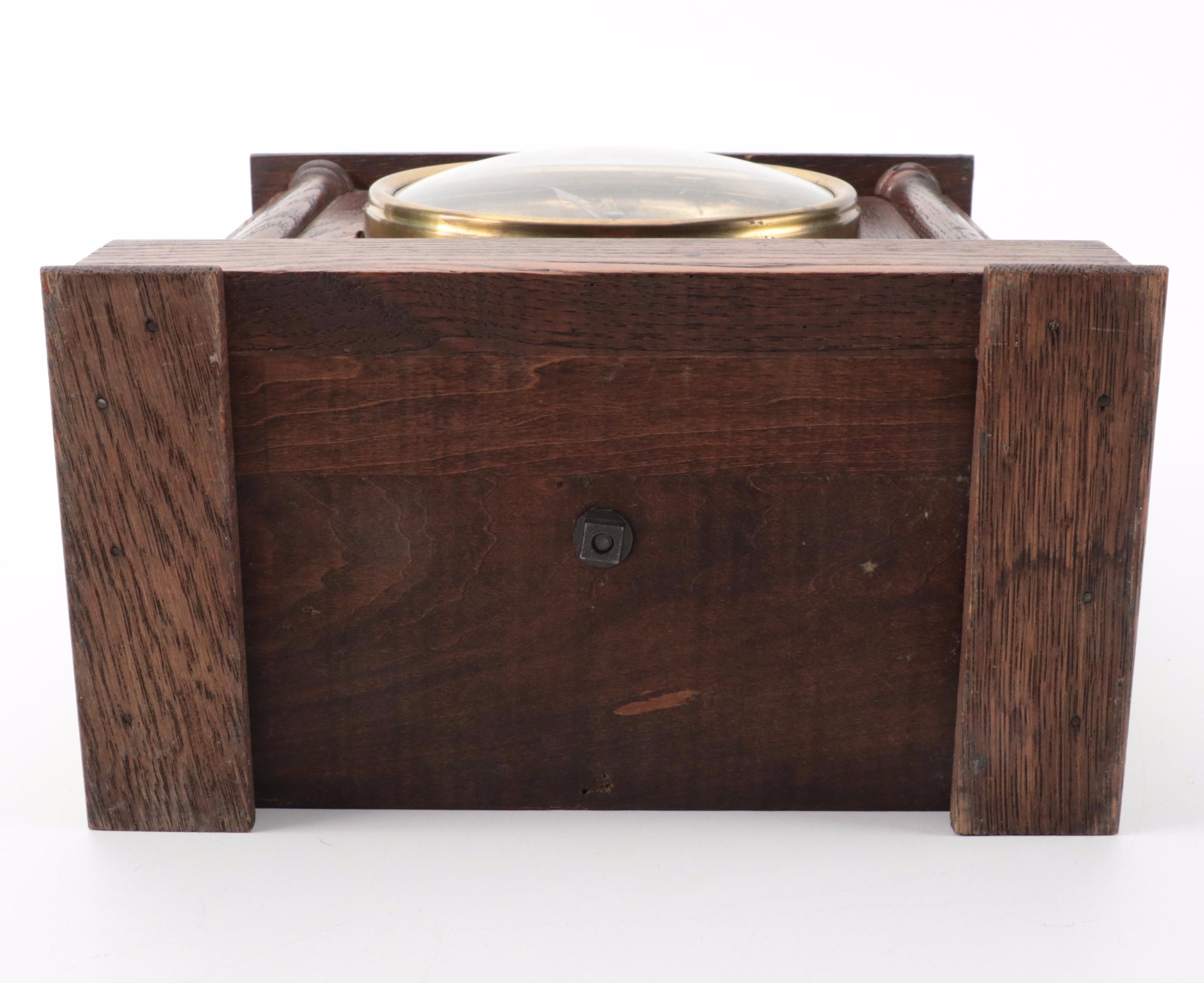 Seth Thomas Steeple Mantel Clock with Other Mantel Clock, Mid to Late 20th C.