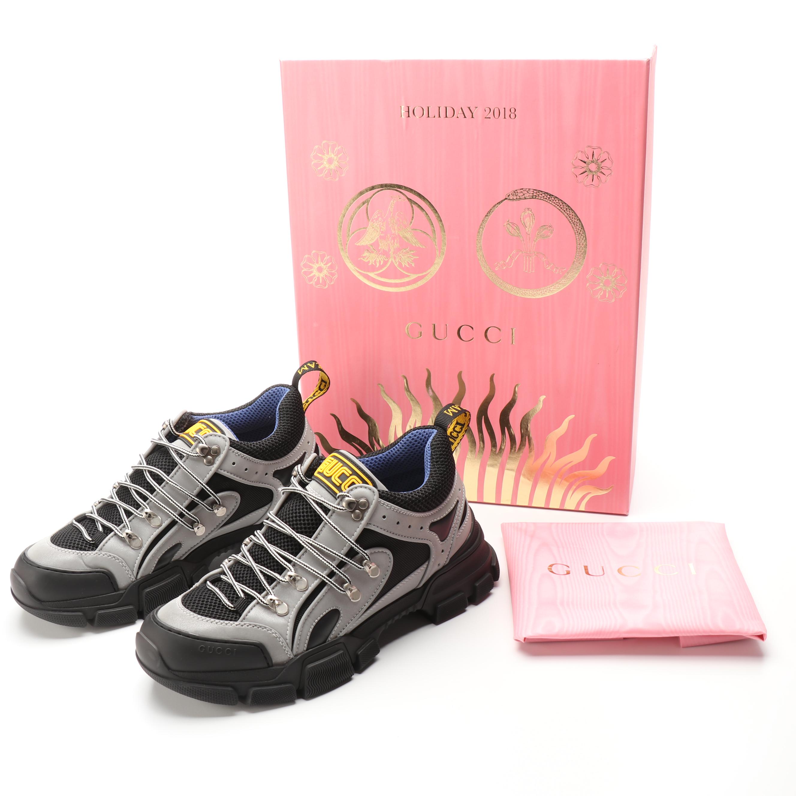 Men's Gucci Flashtrek Sneakers in Box