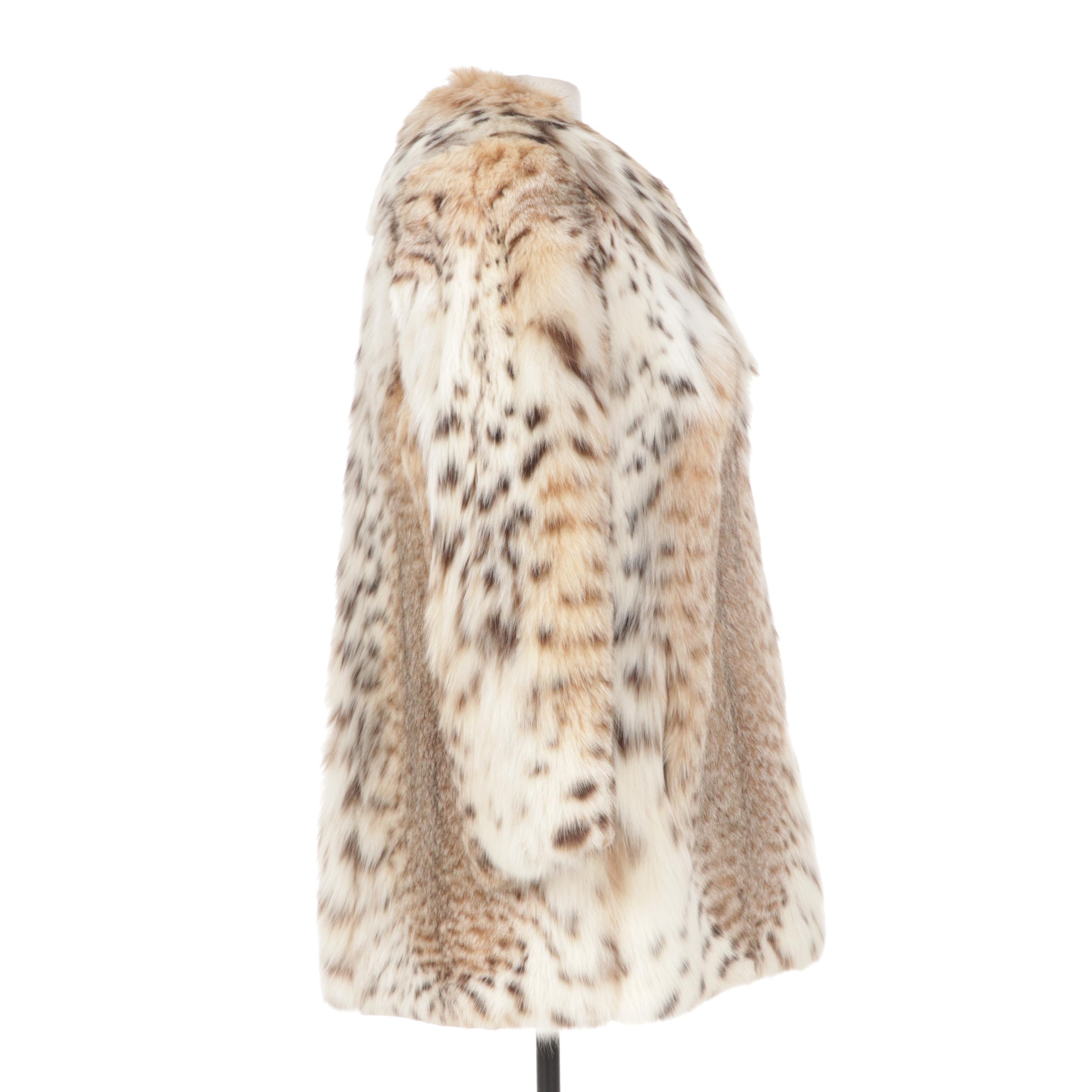 Canadian Lynx Fur Coat from Sprung Fourrures