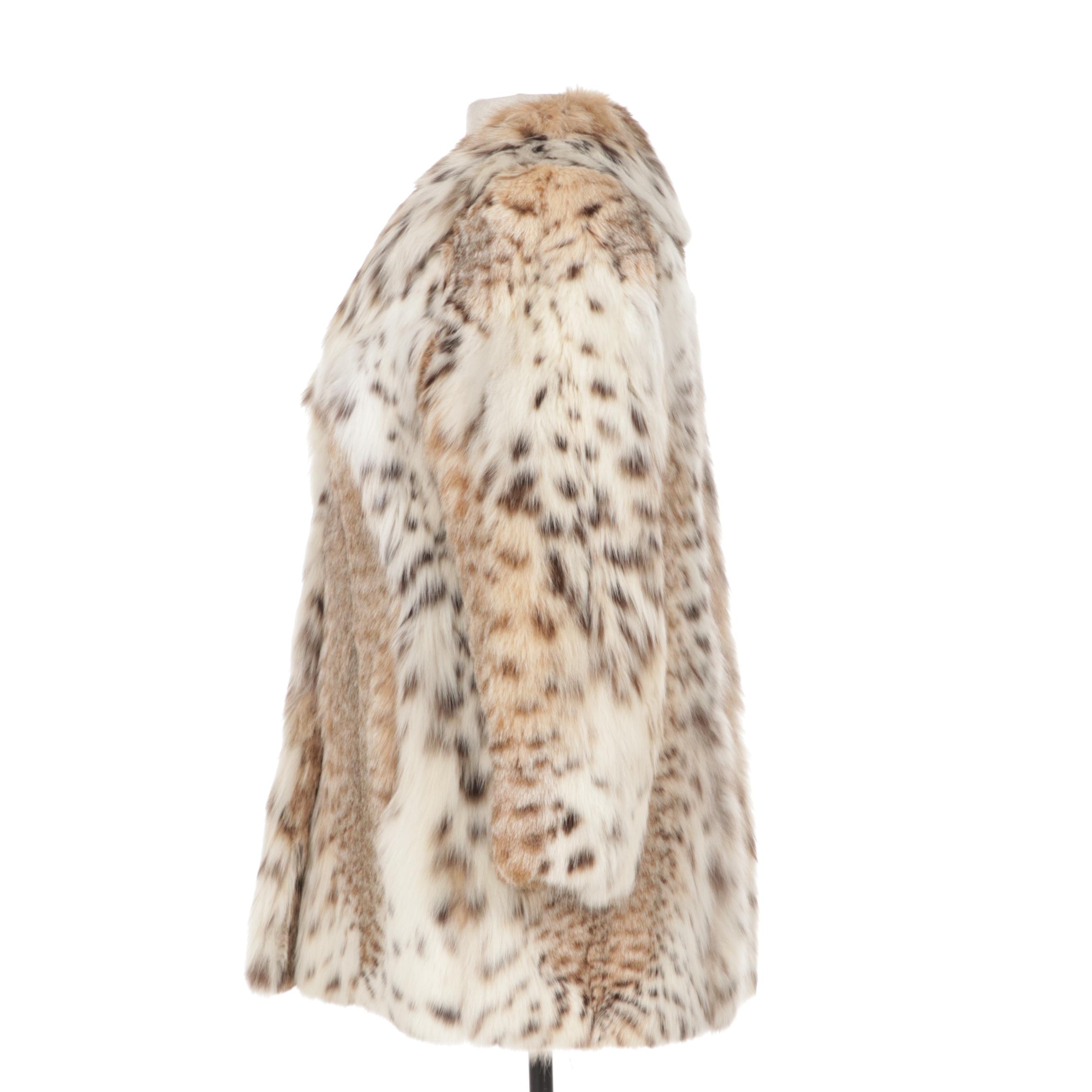 Canadian Lynx Fur Coat from Sprung Fourrures