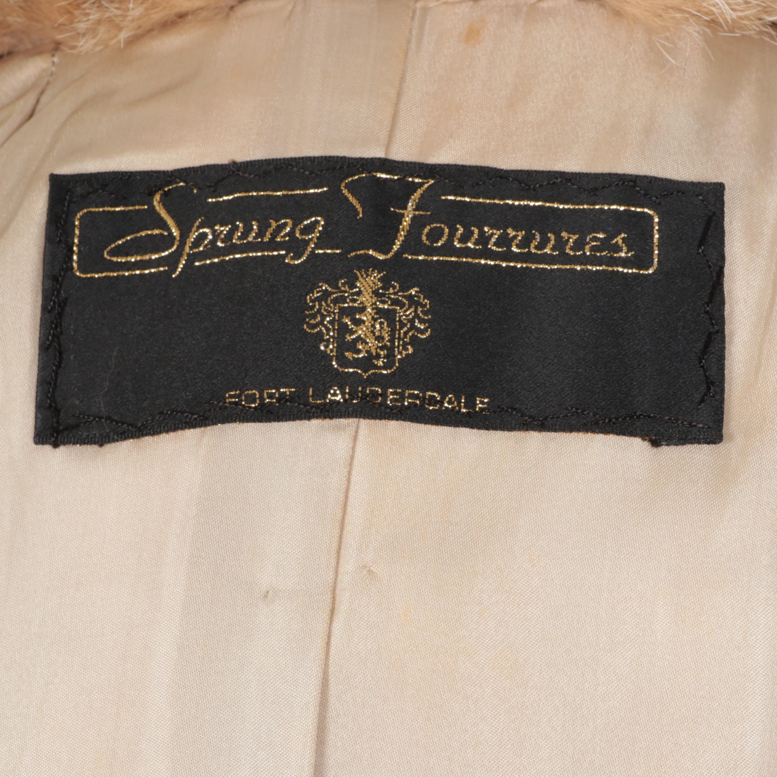 Canadian Lynx Fur Coat from Sprung Fourrures