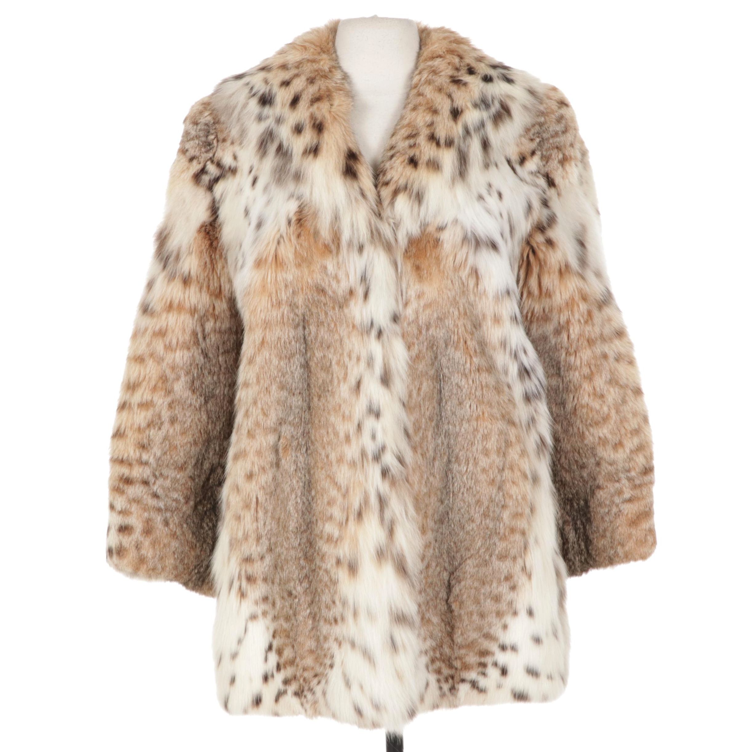 Canadian Lynx Fur Coat from Sprung Fourrures