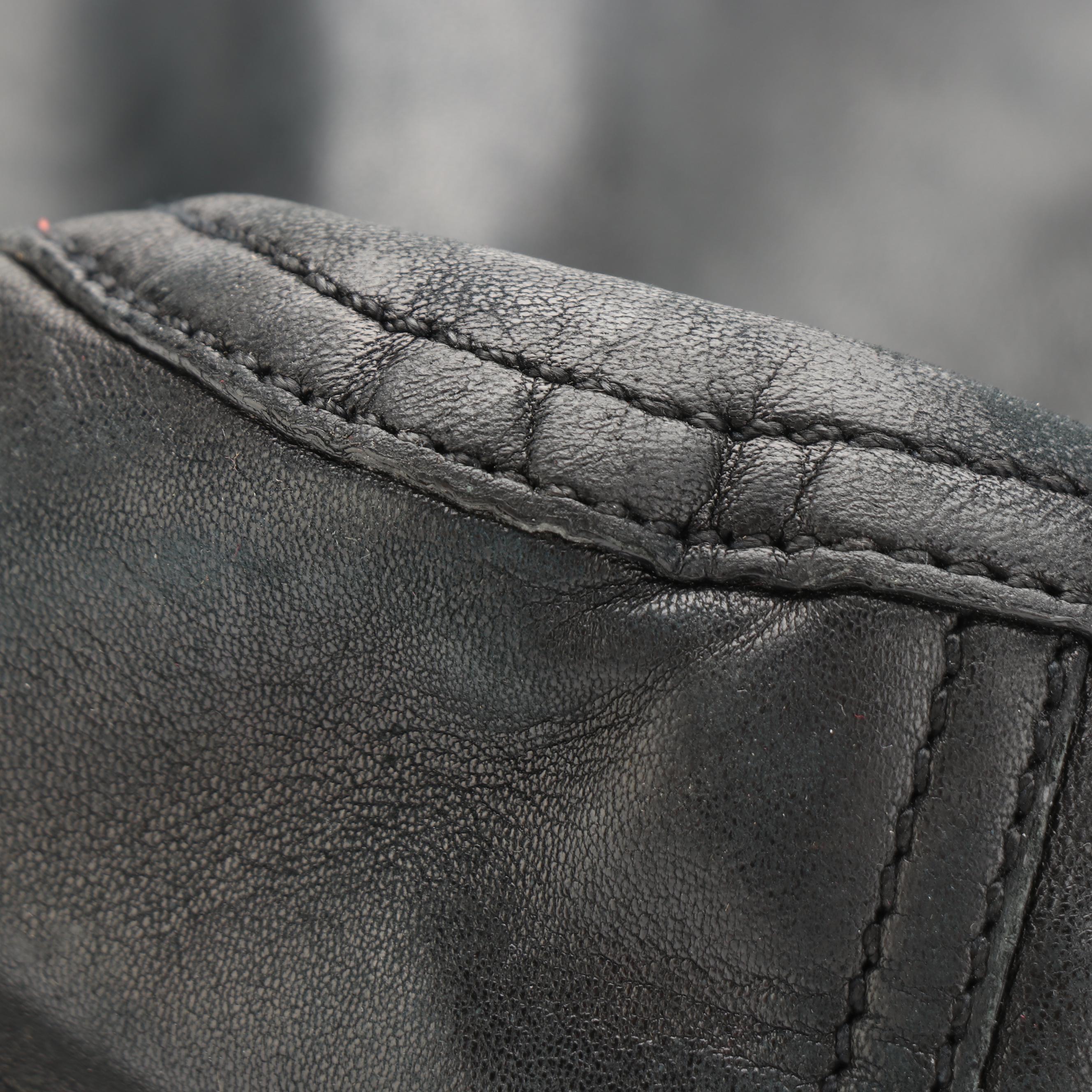 Prada Shoulder Bag in Black Leather