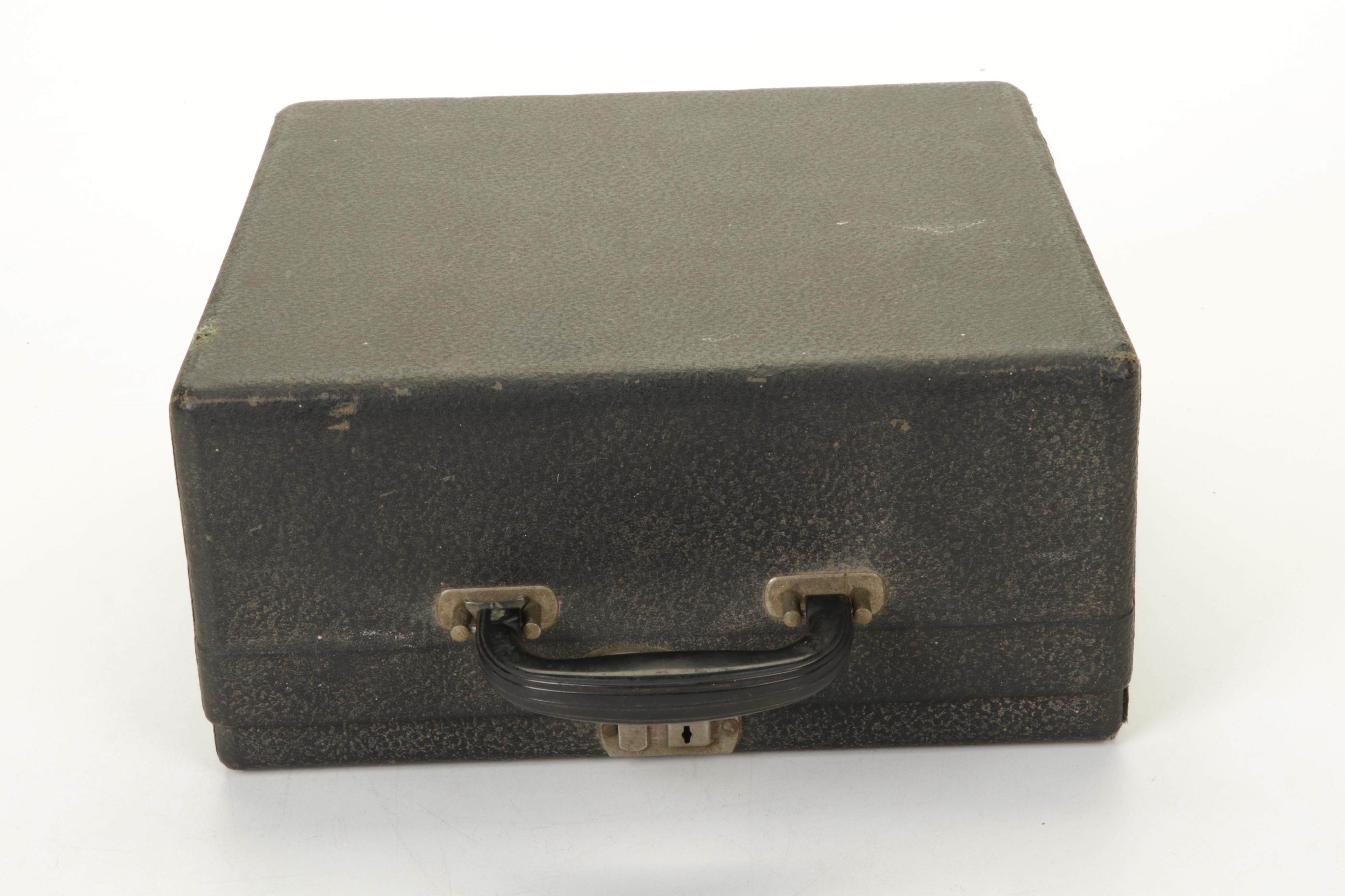 Royal Typewriter with Touch Control Case, Circa 1935