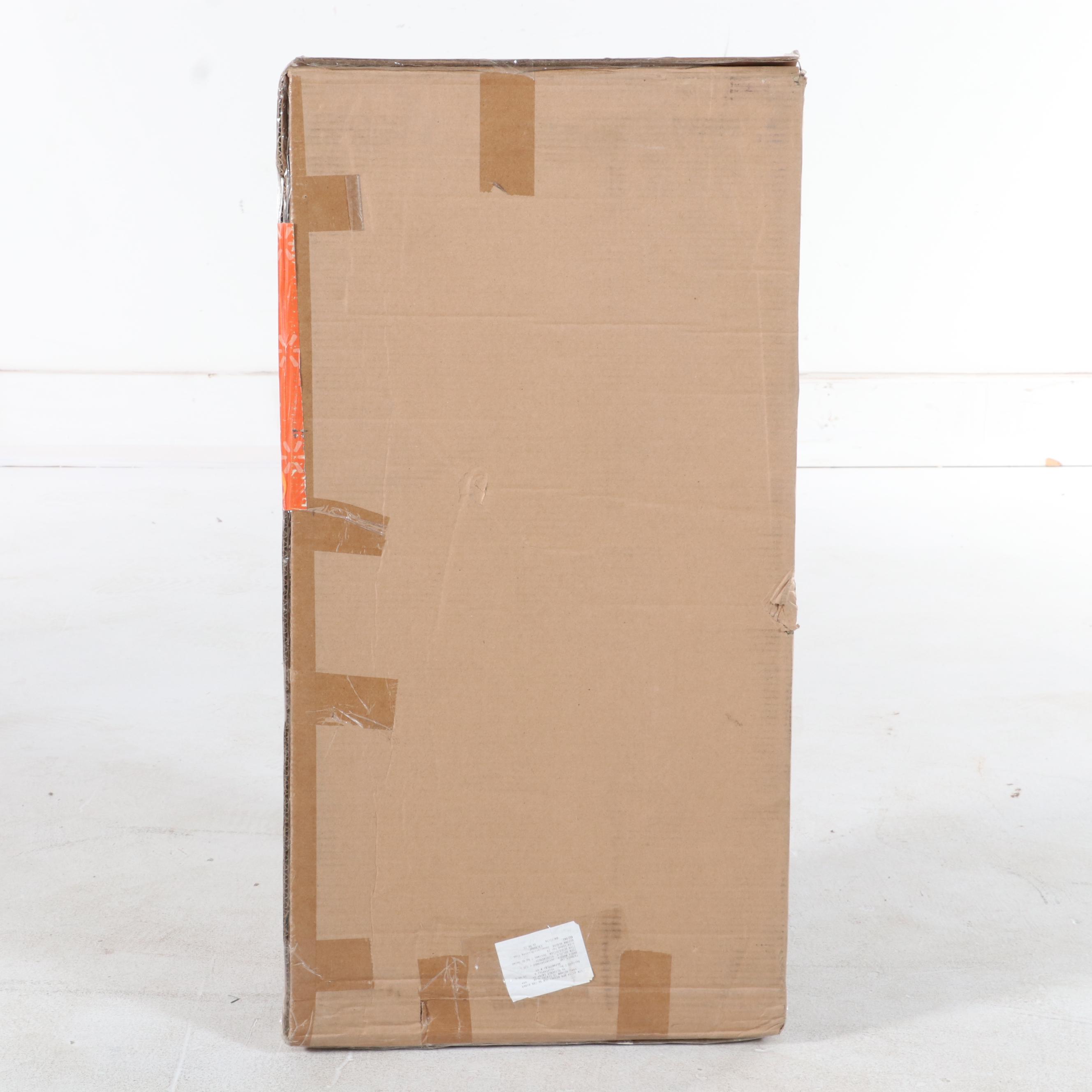 Convenience Concepts Single Tier Swivel TV Riser and Furinno TV Stand