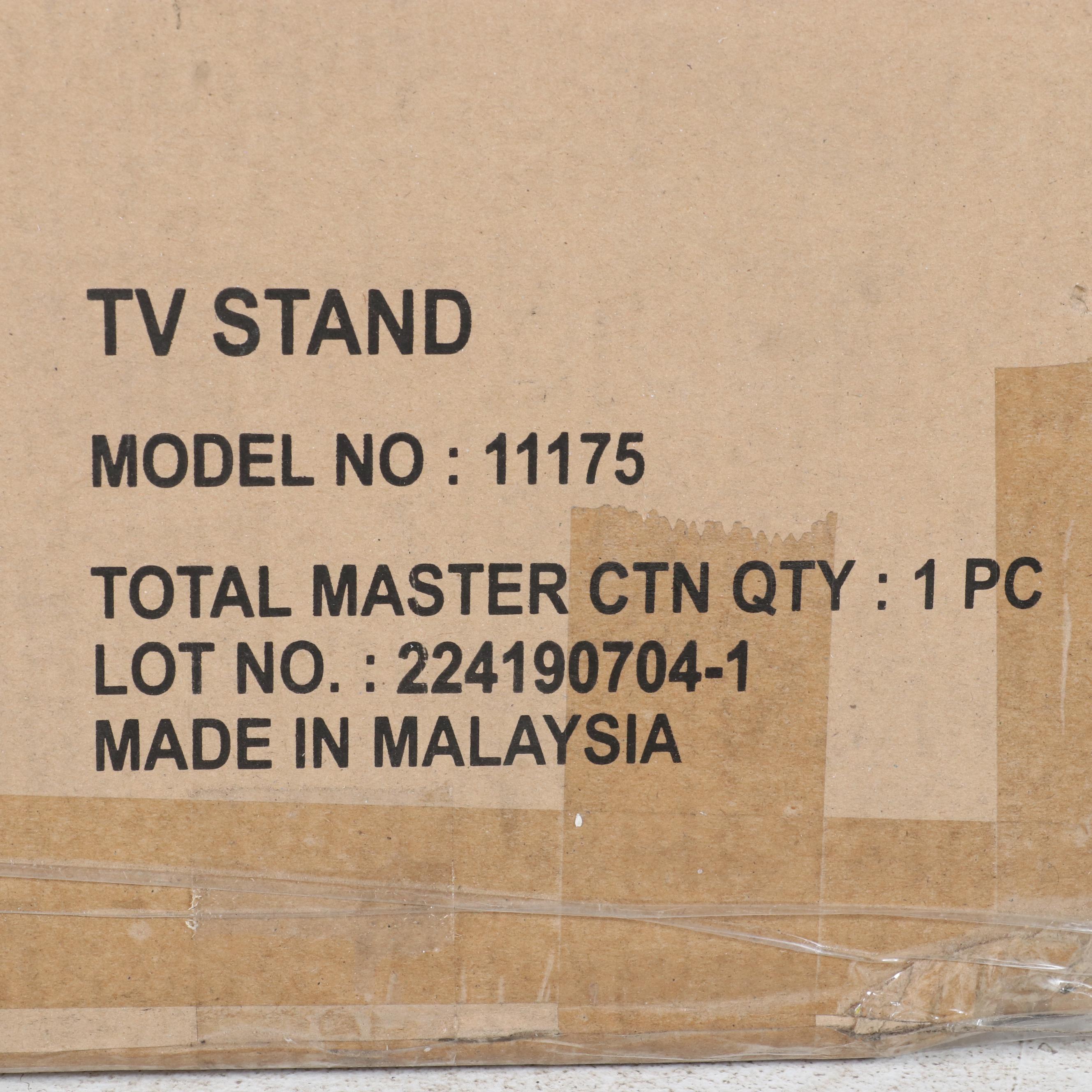 Convenience Concepts Single Tier Swivel TV Riser and Furinno TV Stand