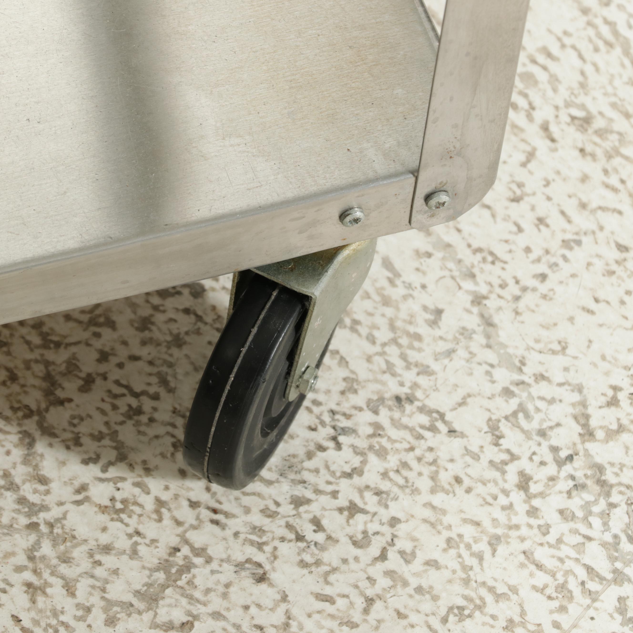 Lakeside Model 311 Three-Shelf Stainless Steel Utility Cart, 21st Century