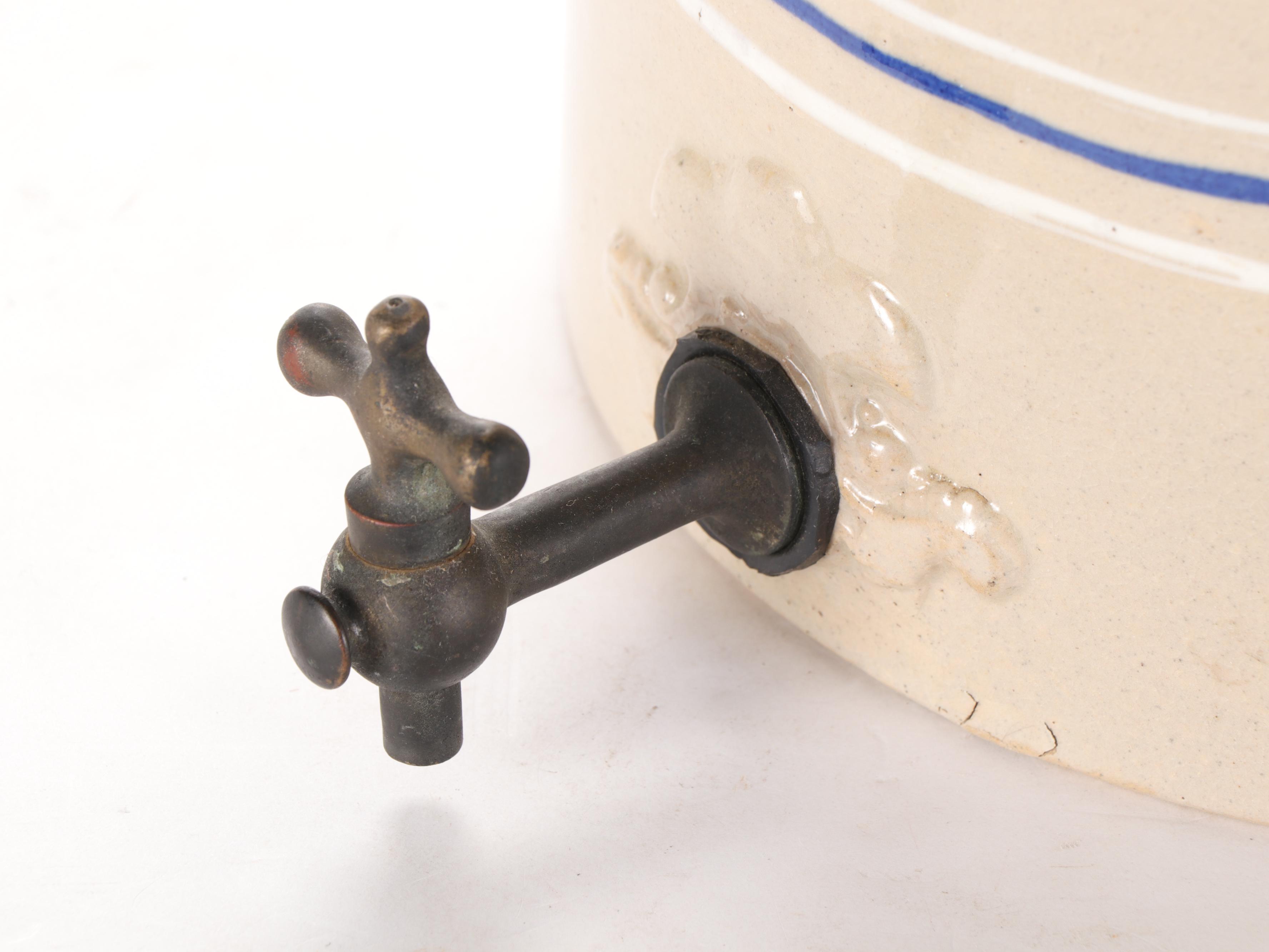 Tetenborn's Success Filter Stoneware Water Cooler, Early 20th Century