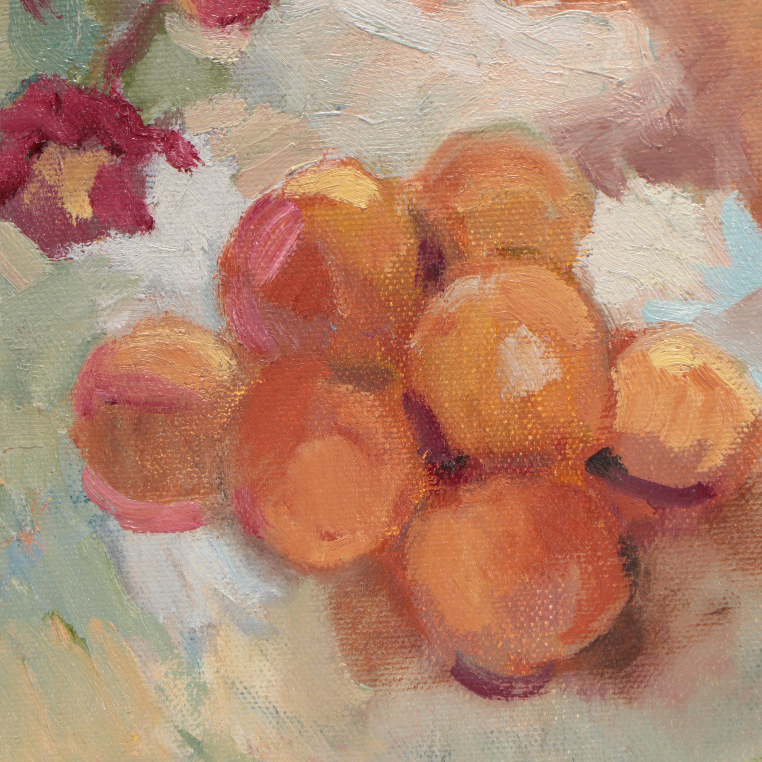 Sally Rosenbaum Portrait Oil Painting of Young Girl