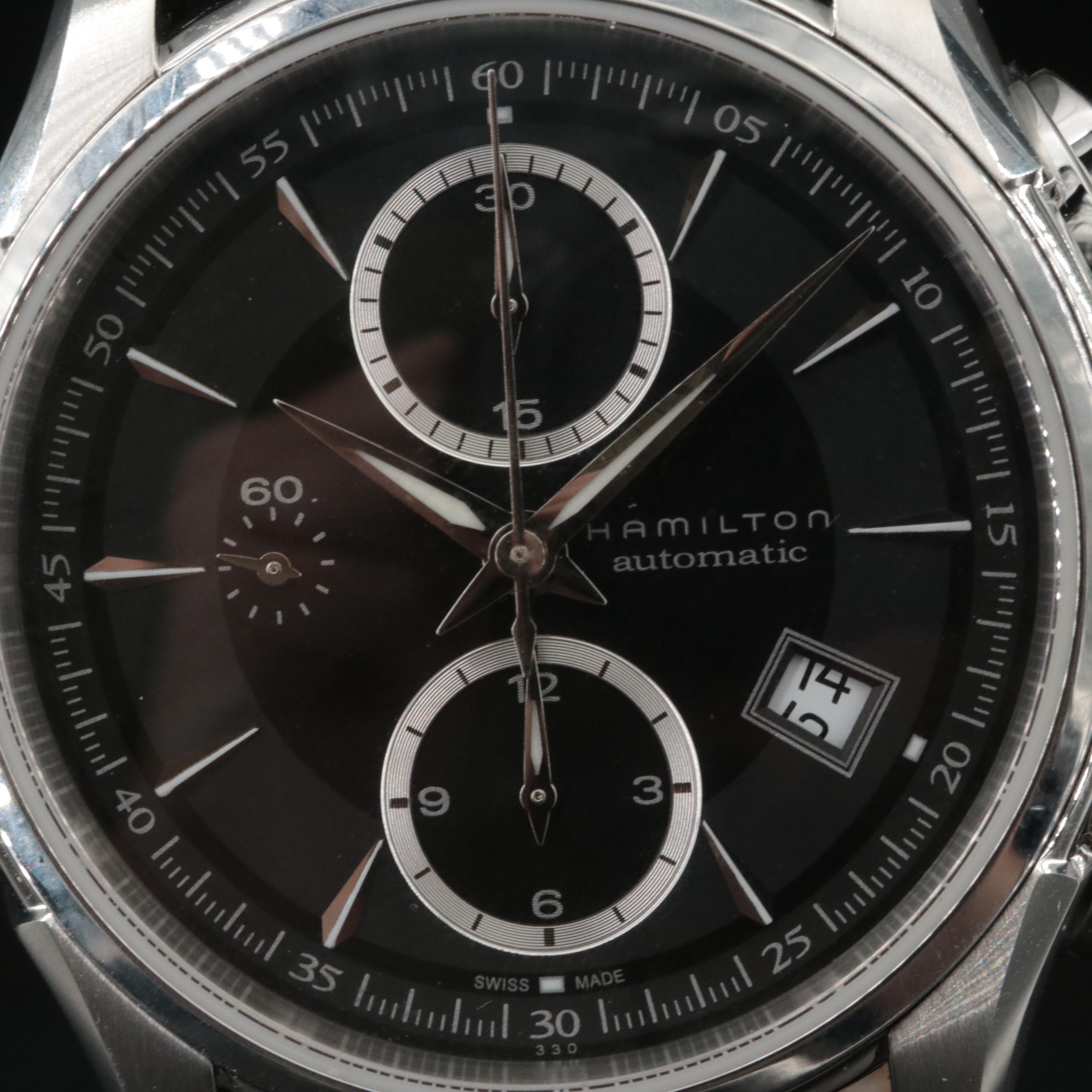 Hamilton Jazzmaster Chronograph Stainless Steel Automatic Watch