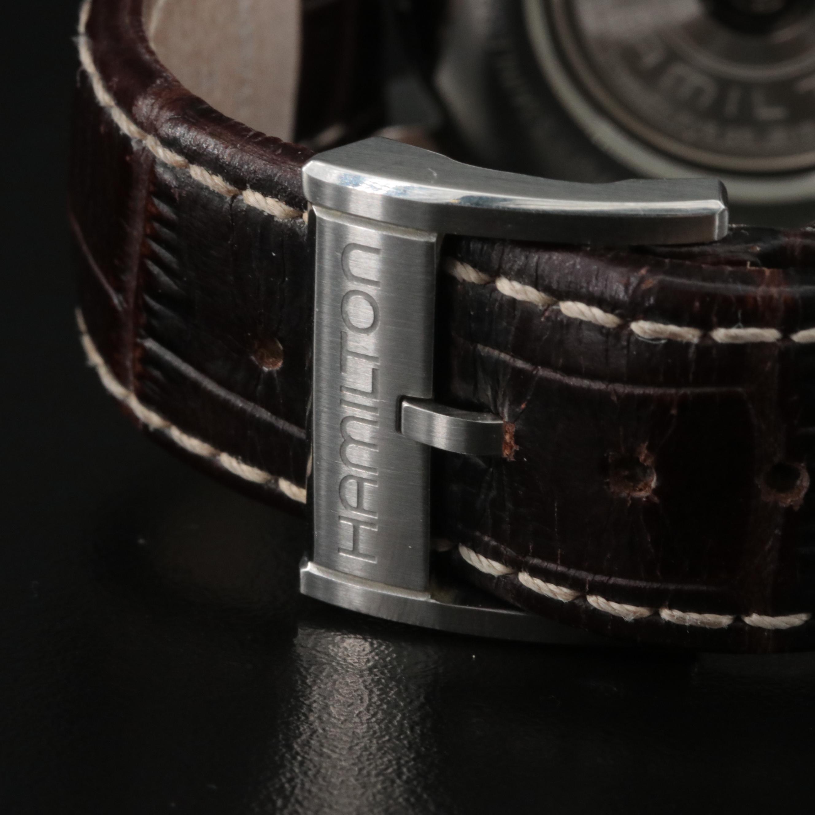 Hamilton Jazzmaster Chronograph Stainless Steel Automatic Watch