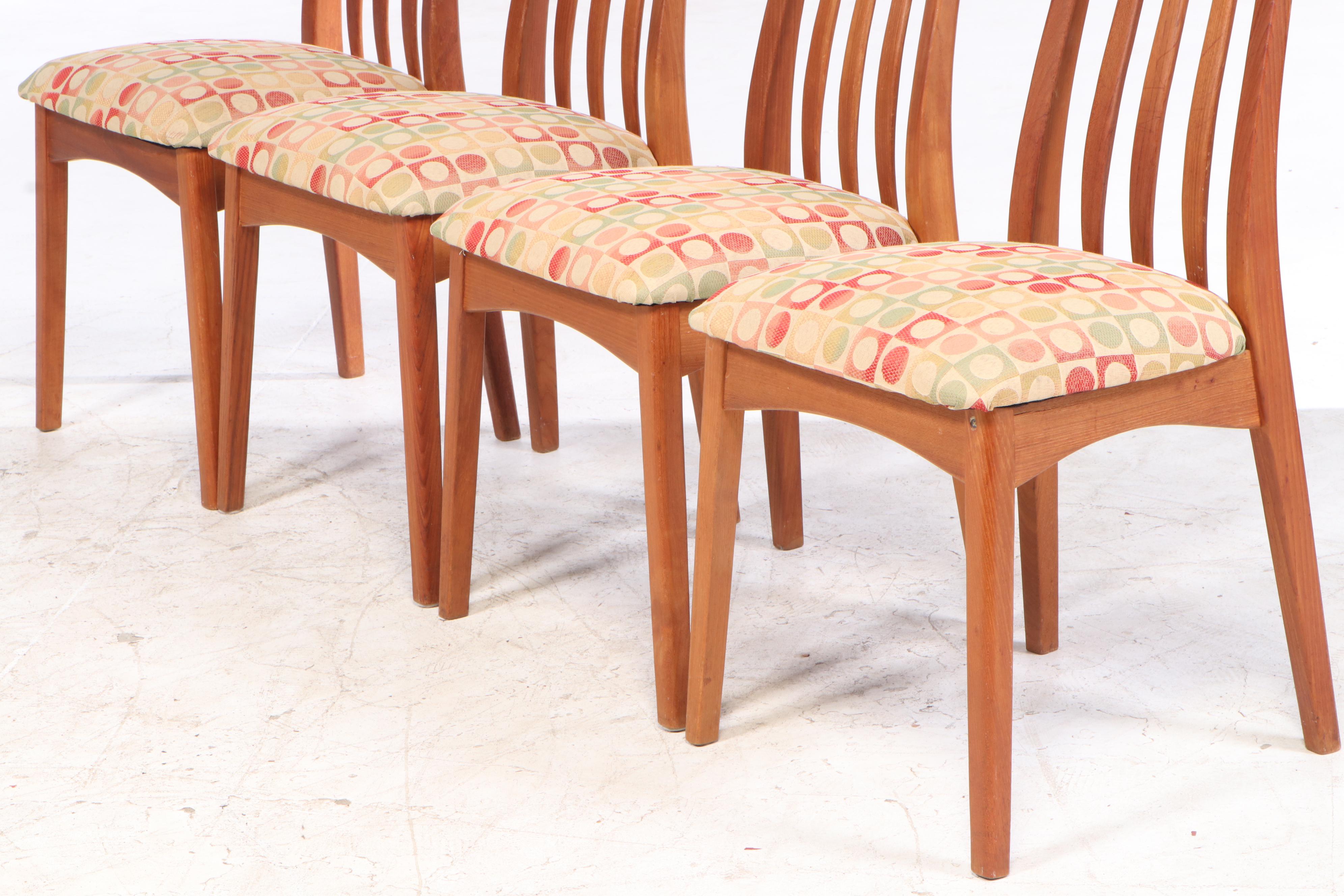 Danish Modern Teak Dining Set By Skovby