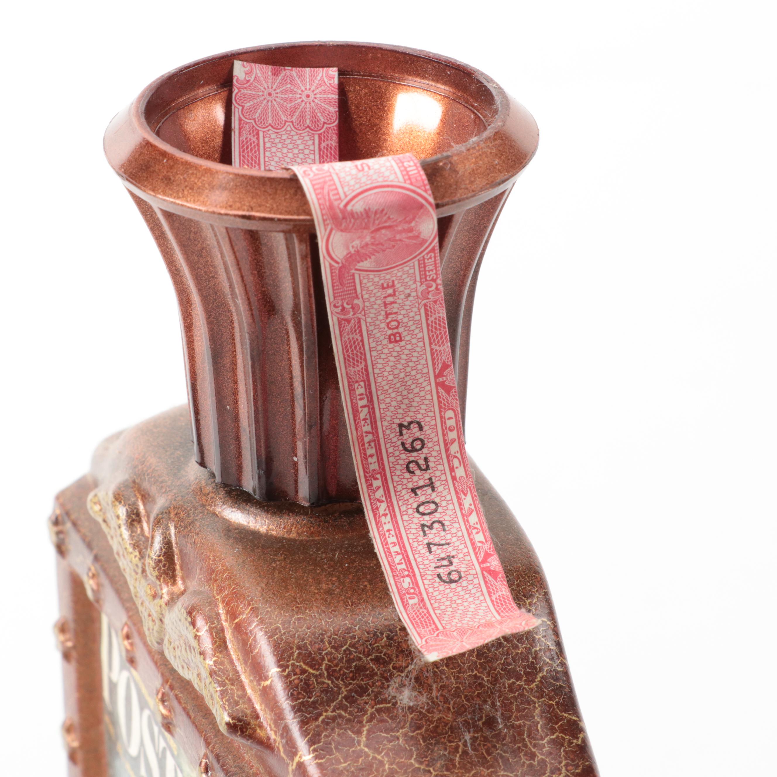 1976 Jim Beam's Bicentennial Bourbon Rockwell Saturday Evening Post Decanter