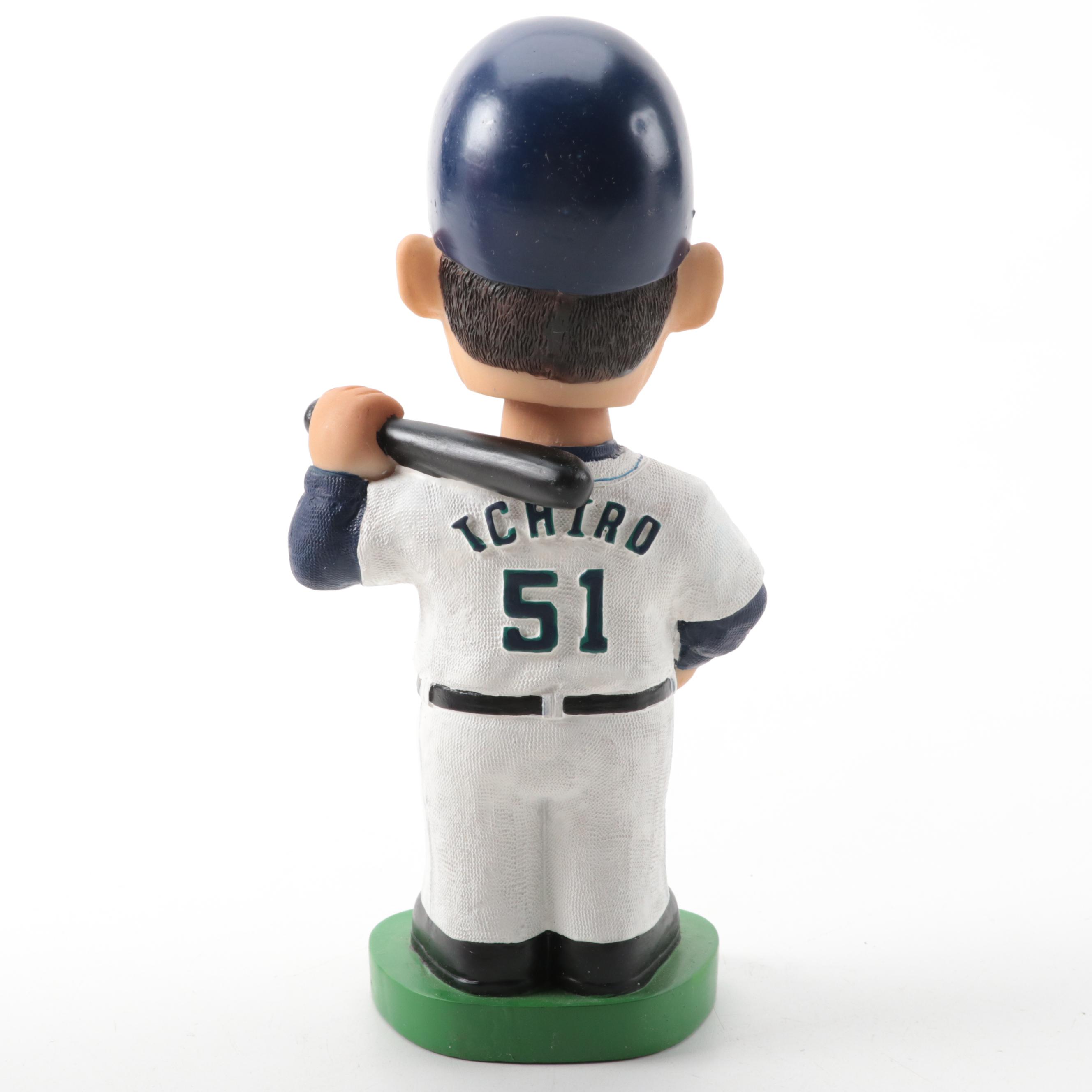 2001 Ichiro Suzuki and Randy Johnson Bobble Dobbles Baseball Bobbleheads