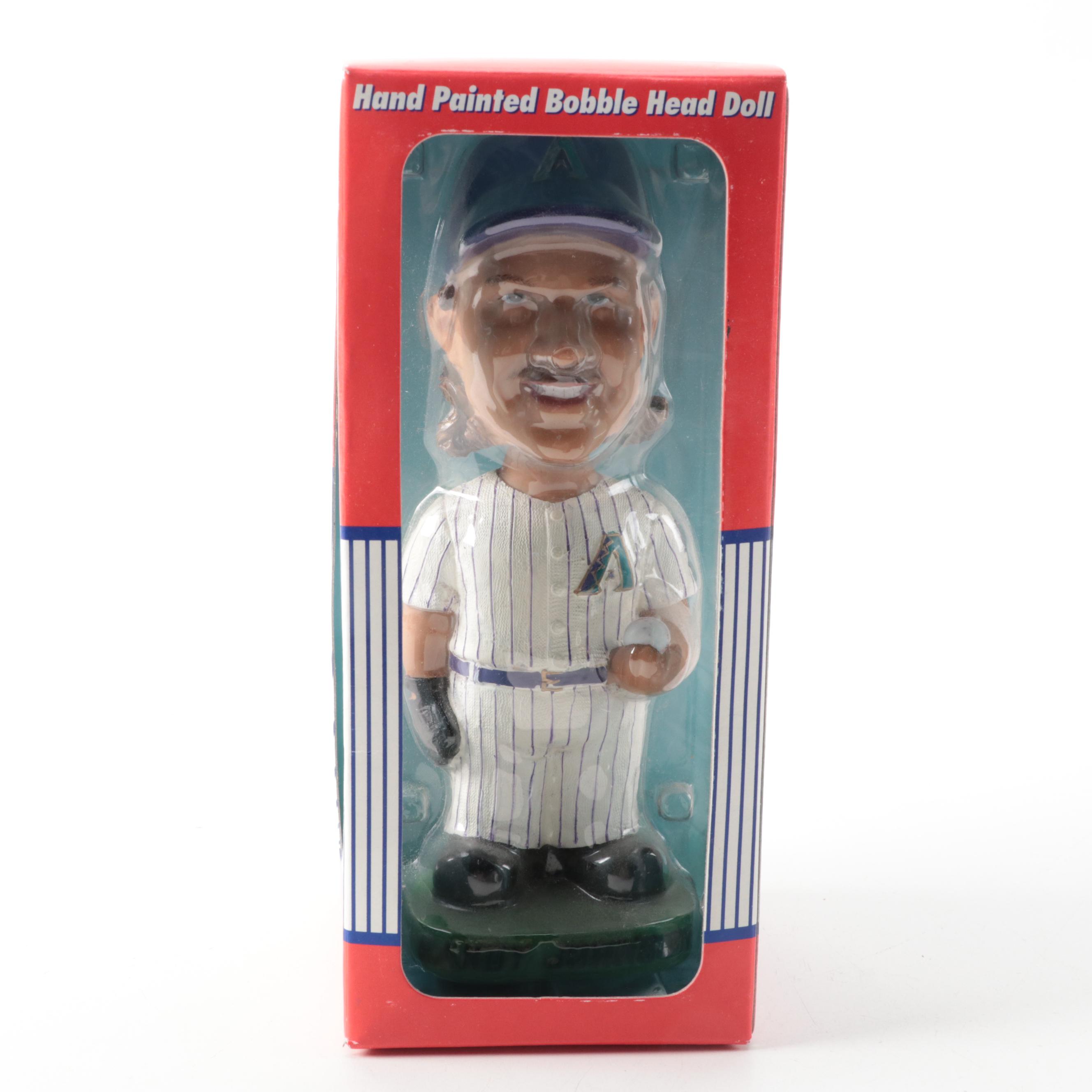 2001 Ichiro Suzuki and Randy Johnson Bobble Dobbles Baseball Bobbleheads