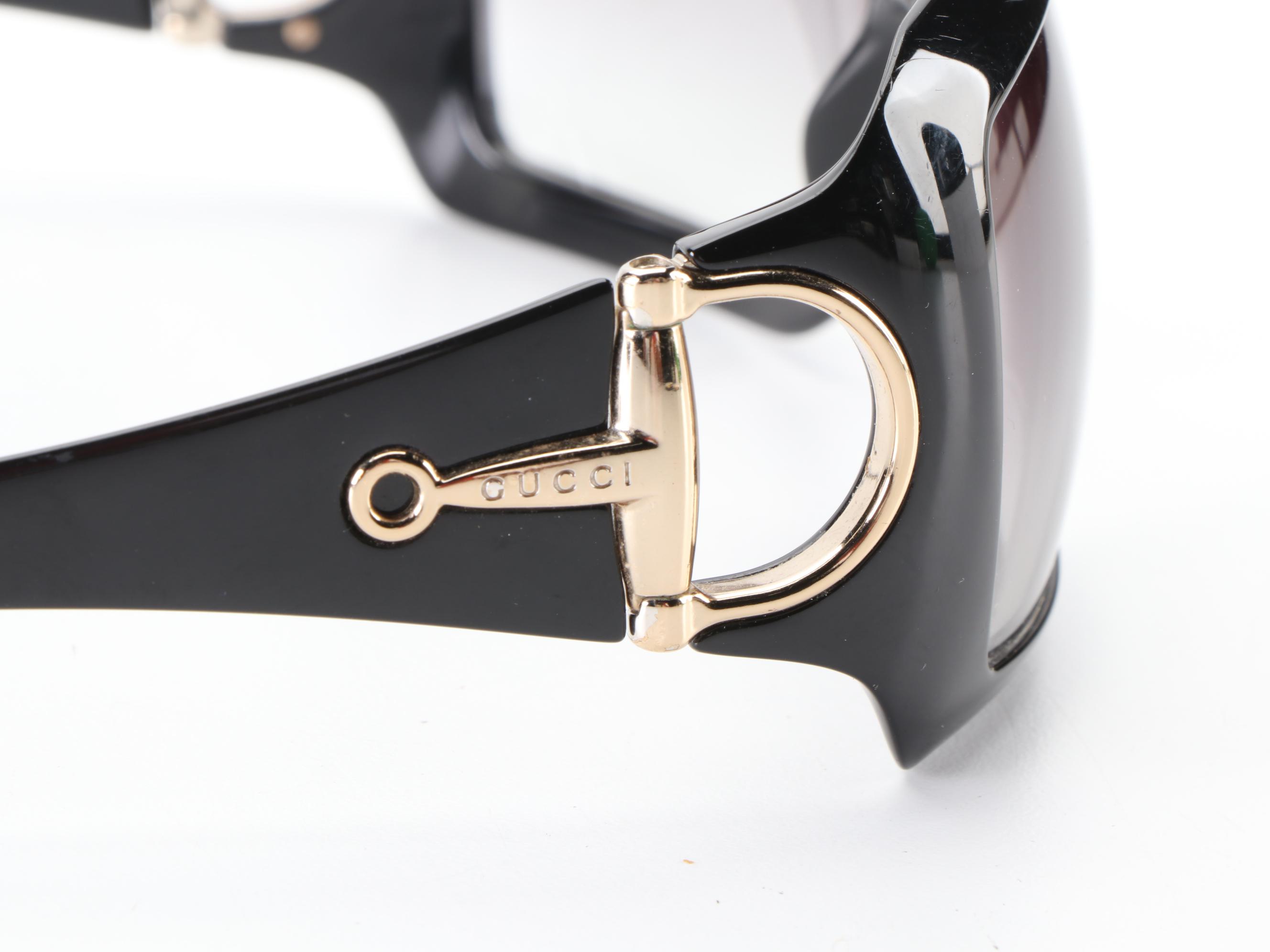 Gucci GG2562/S Rectangular Horsebit Sunglasses
