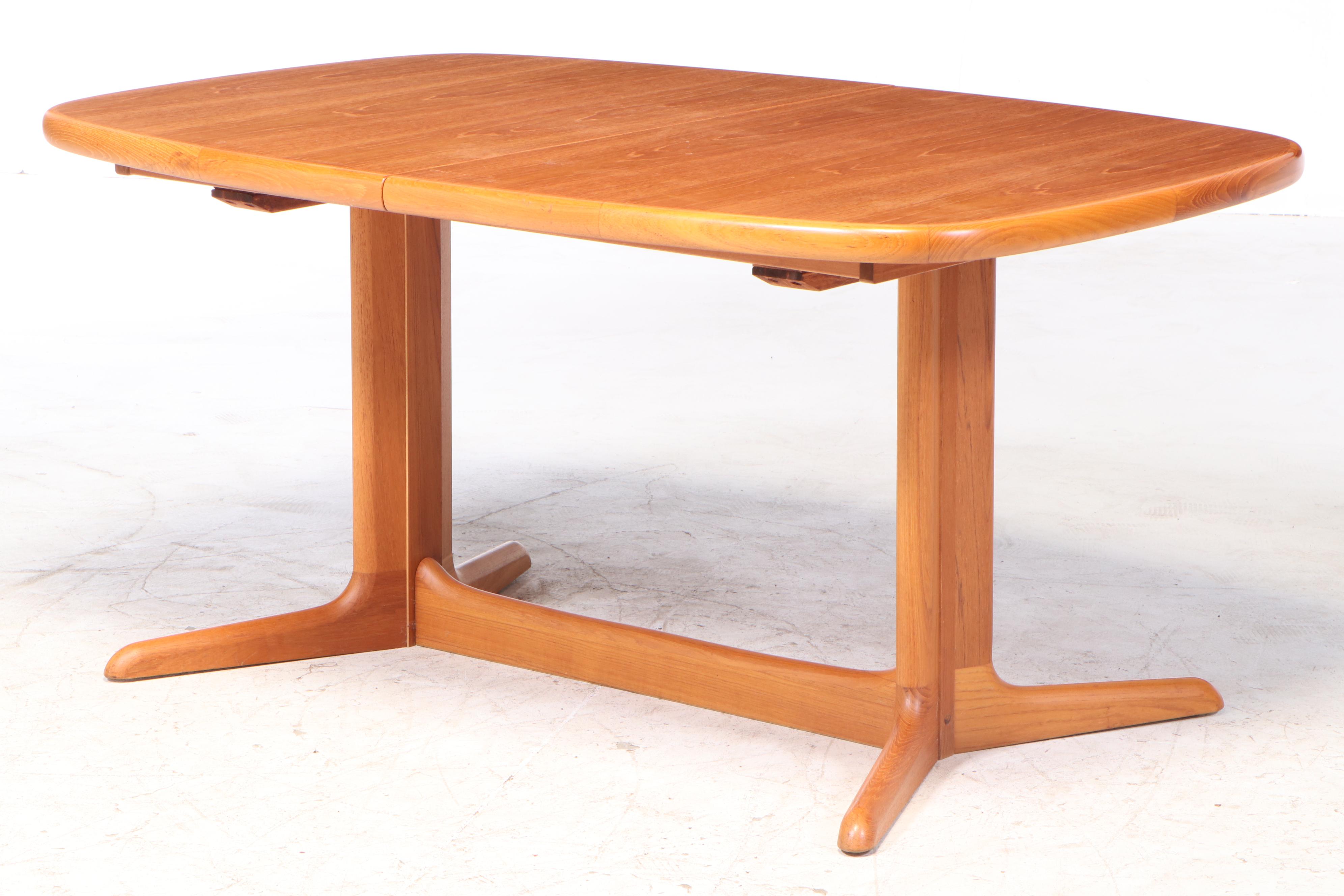 Danish Modern Teak Dining Set By Skovby