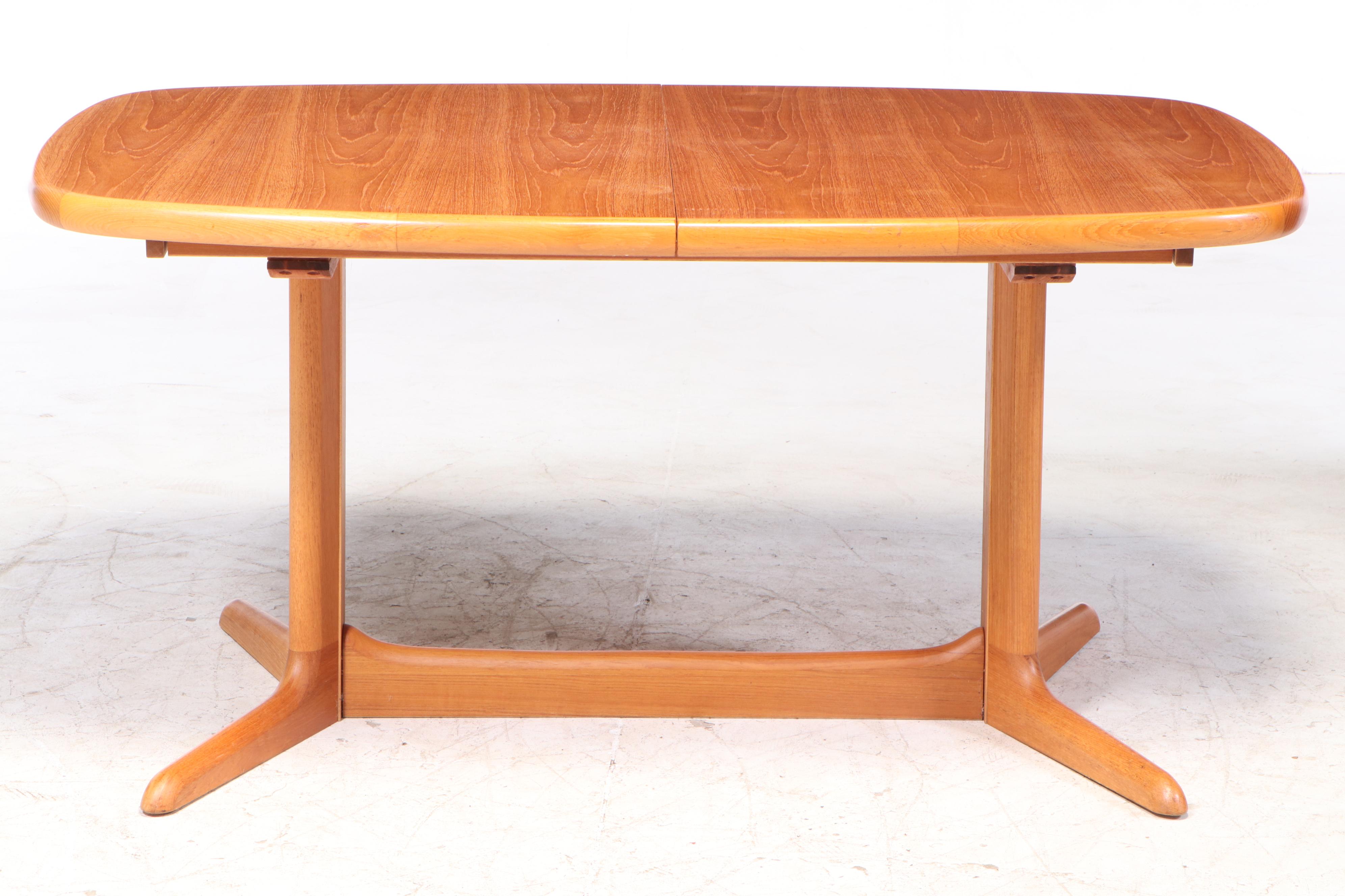 Danish Modern Teak Dining Set By Skovby
