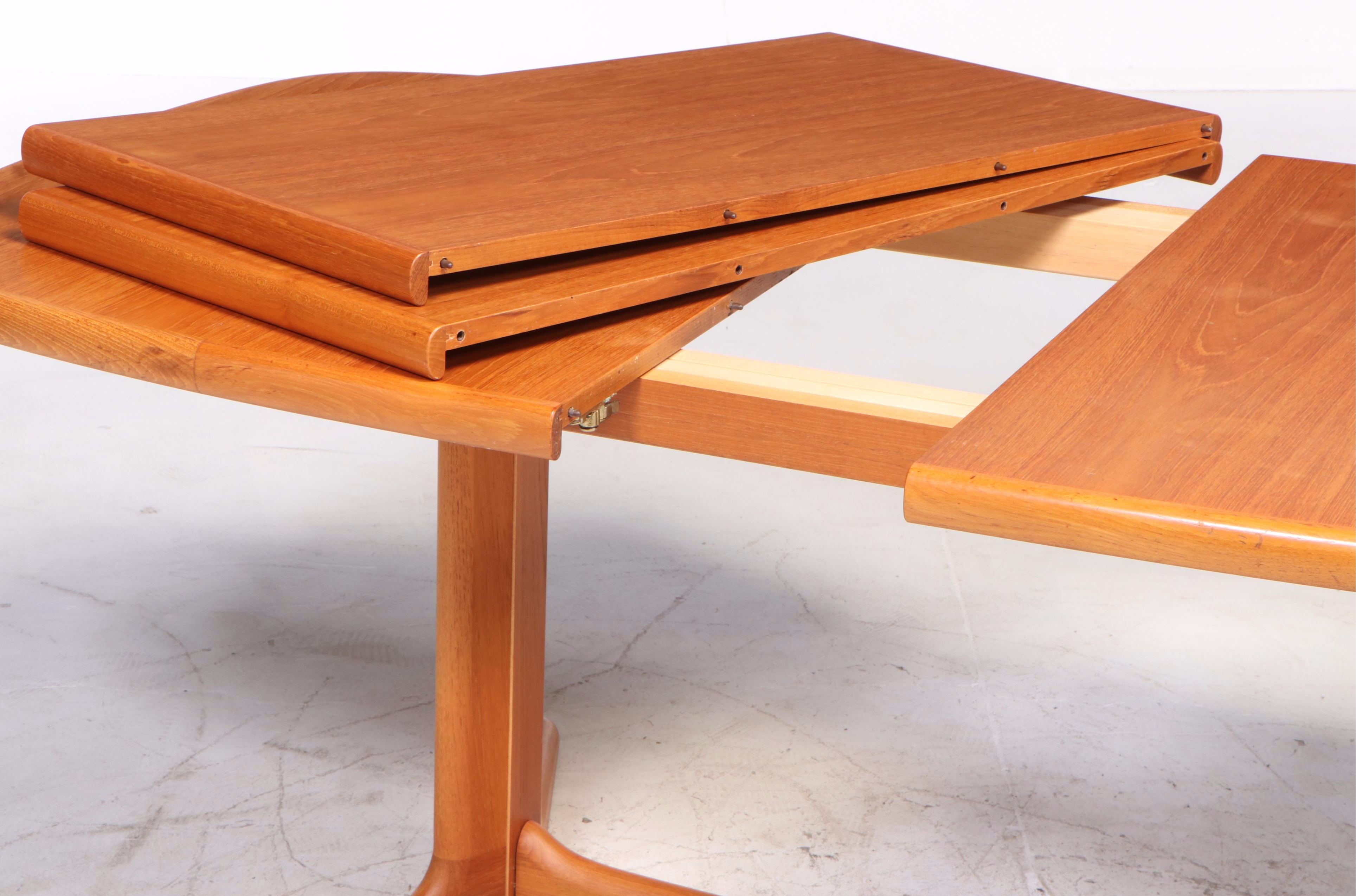 Danish Modern Teak Dining Set By Skovby