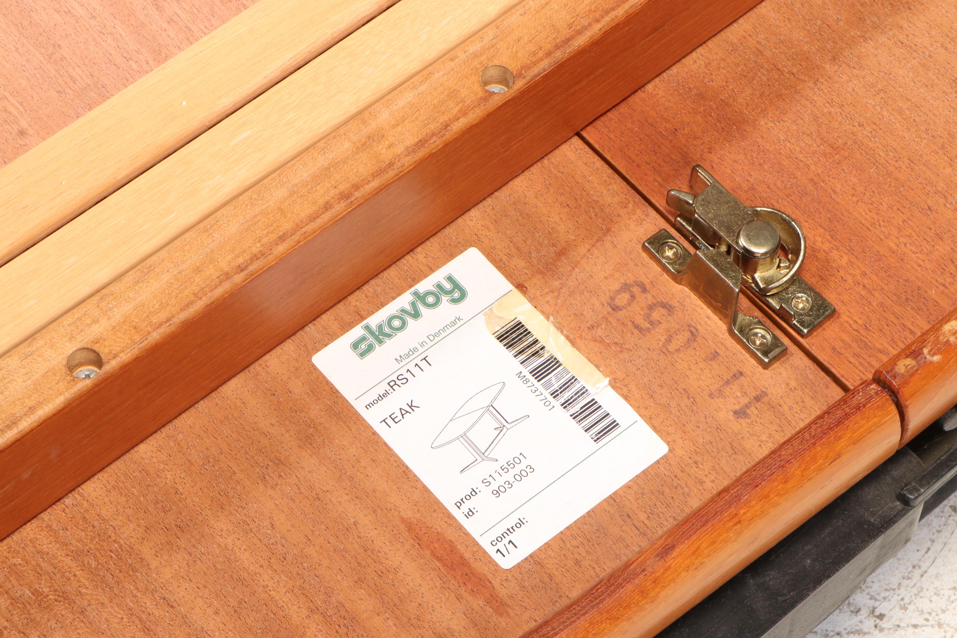 Danish Modern Teak Dining Set By Skovby