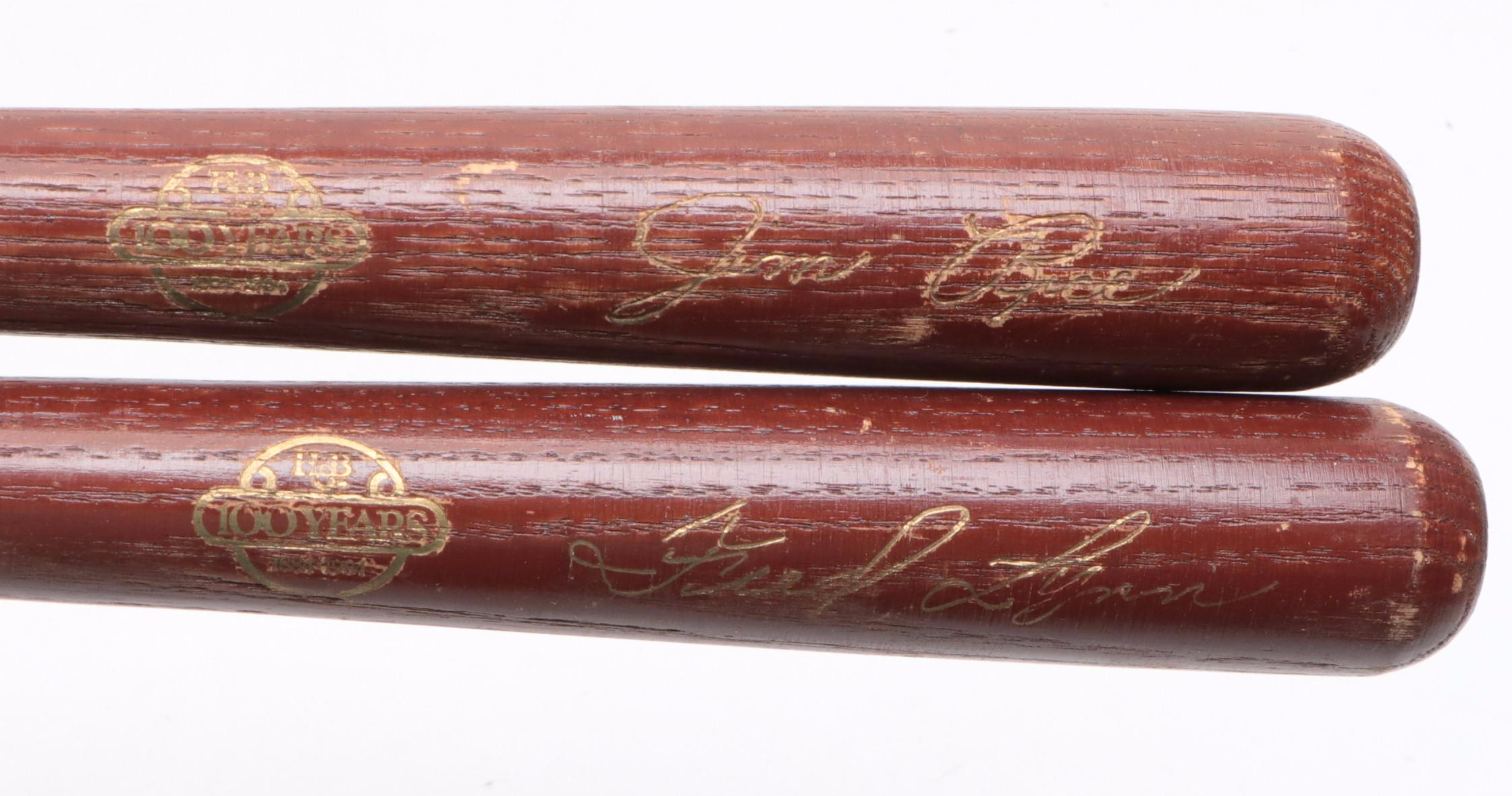 Louisville Slugger Al Rosen, Ray Fosse, More Mini Baseball Bats, 1960s–1970s