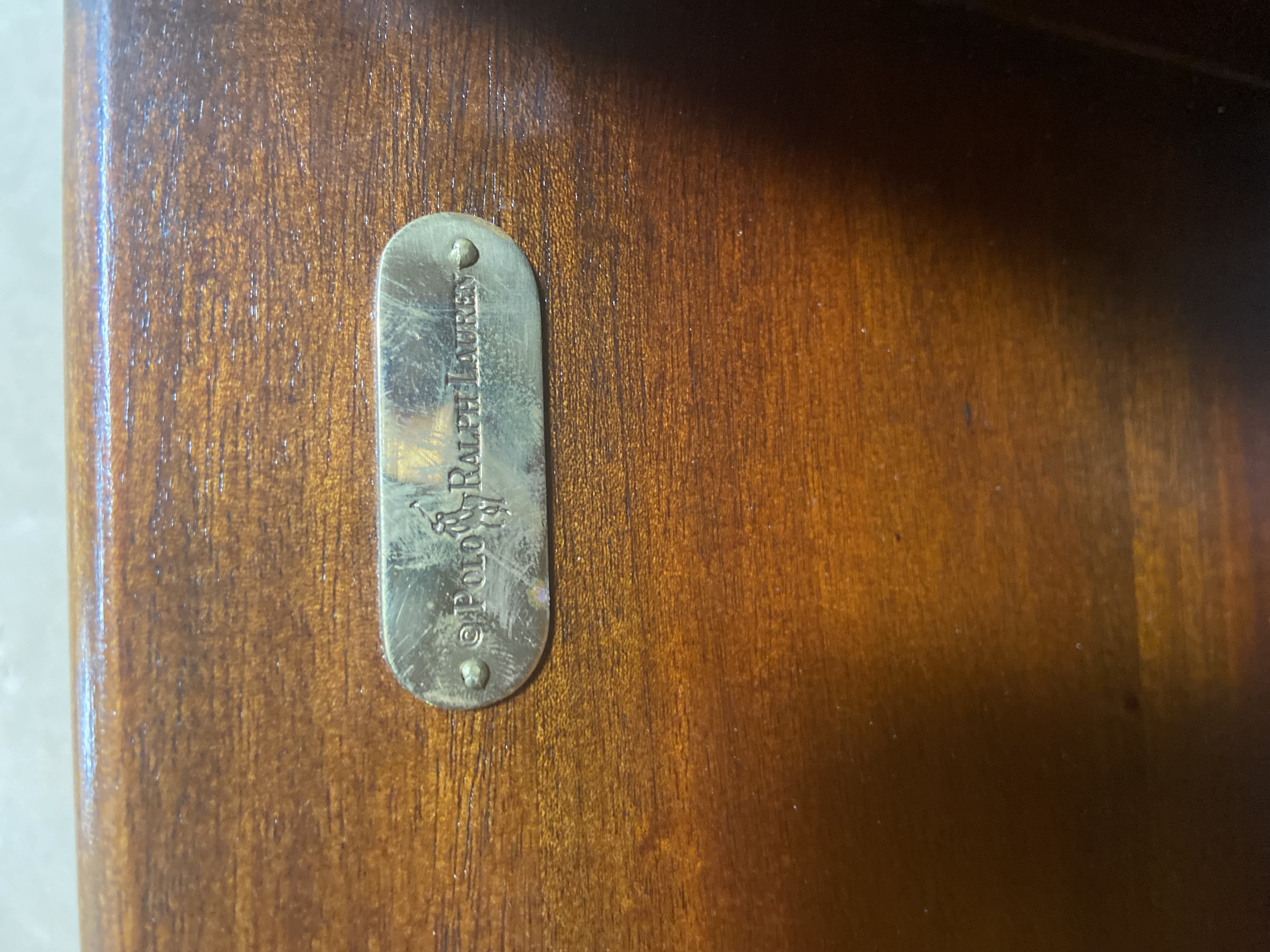 Polo By Ralph Lauren Steamer Trunk Style Coffee Table with Storage