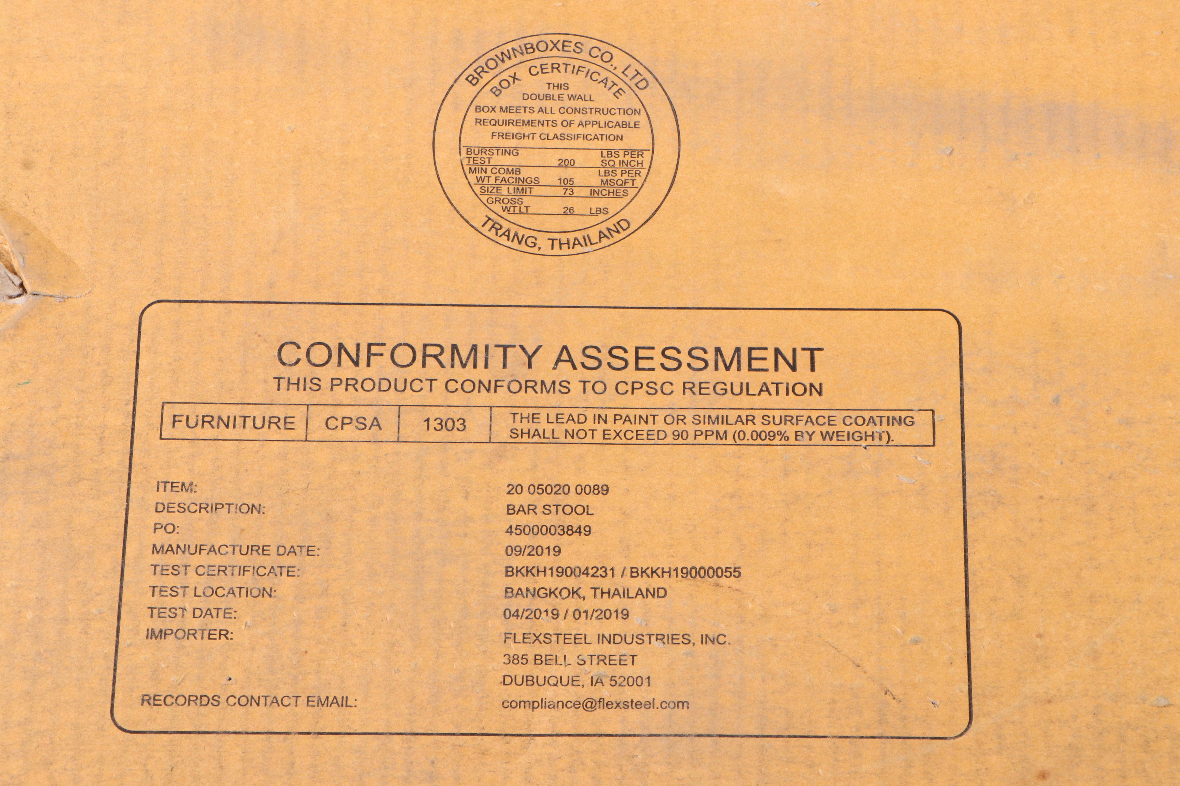 Homestyles by Flexsteel Barstool