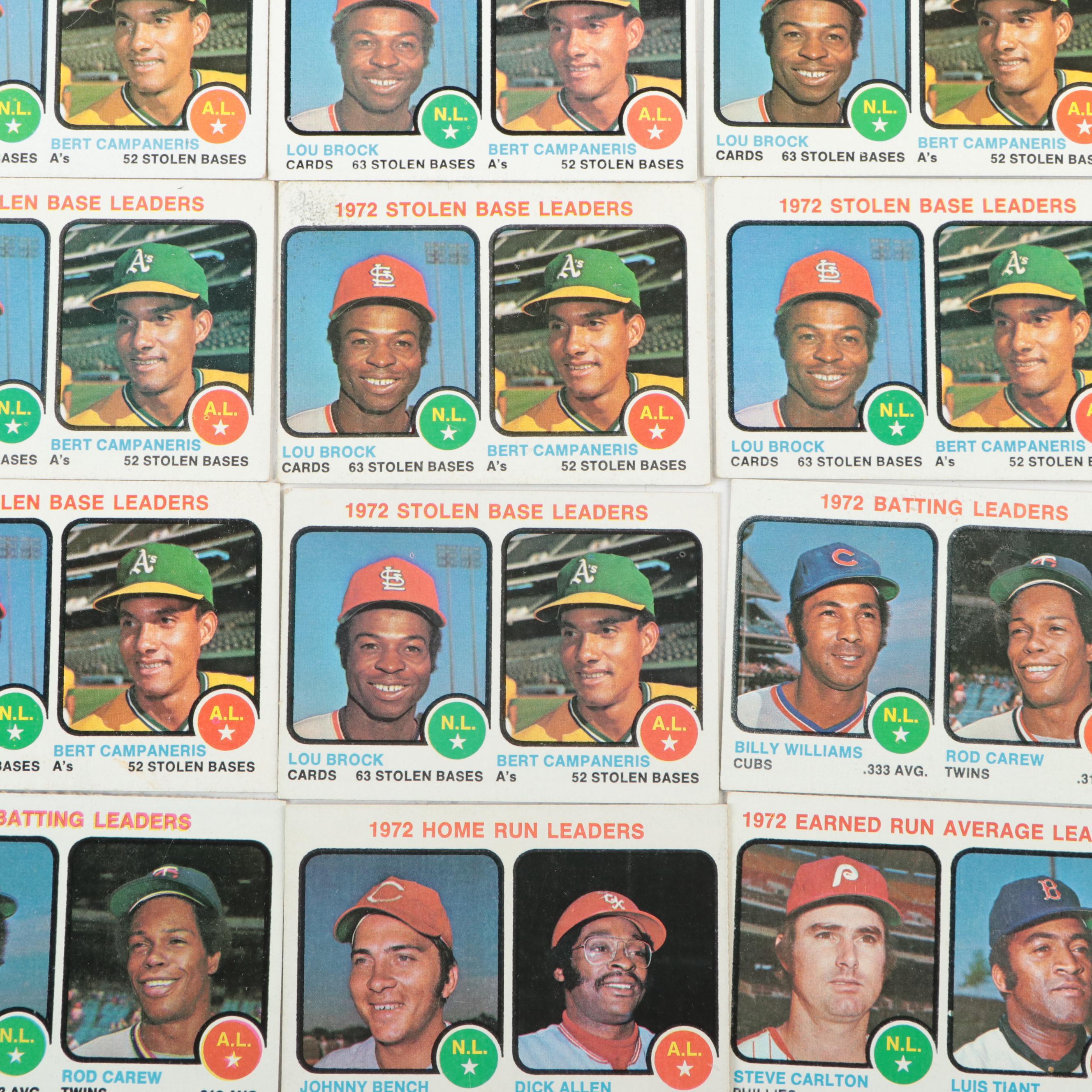 1973 Topps Baseball Cards with Fingers, Carlton, Torre and More