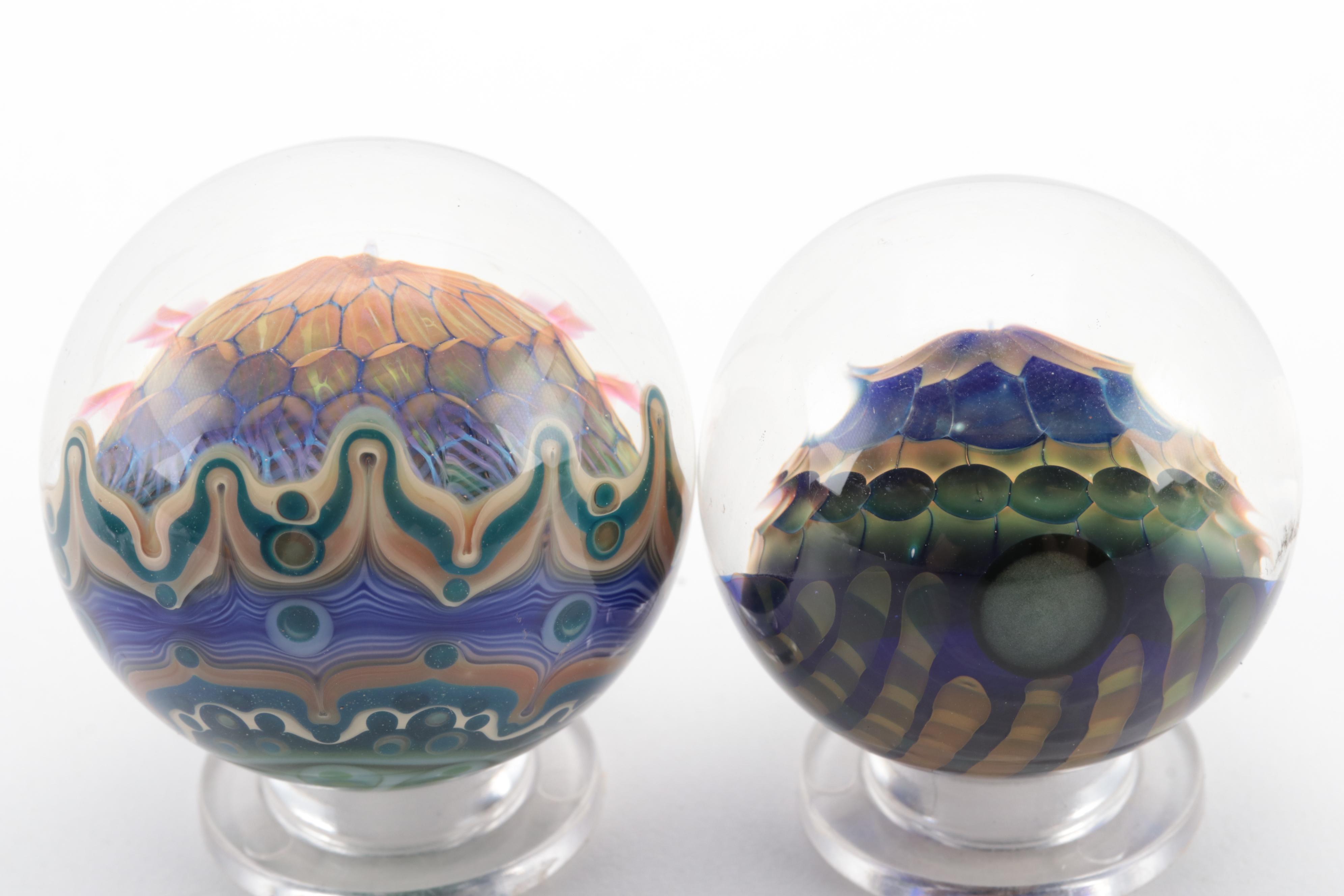 Richard Hollingshead II, TK Happa and More Handcrafted Abstract Glass Marbles