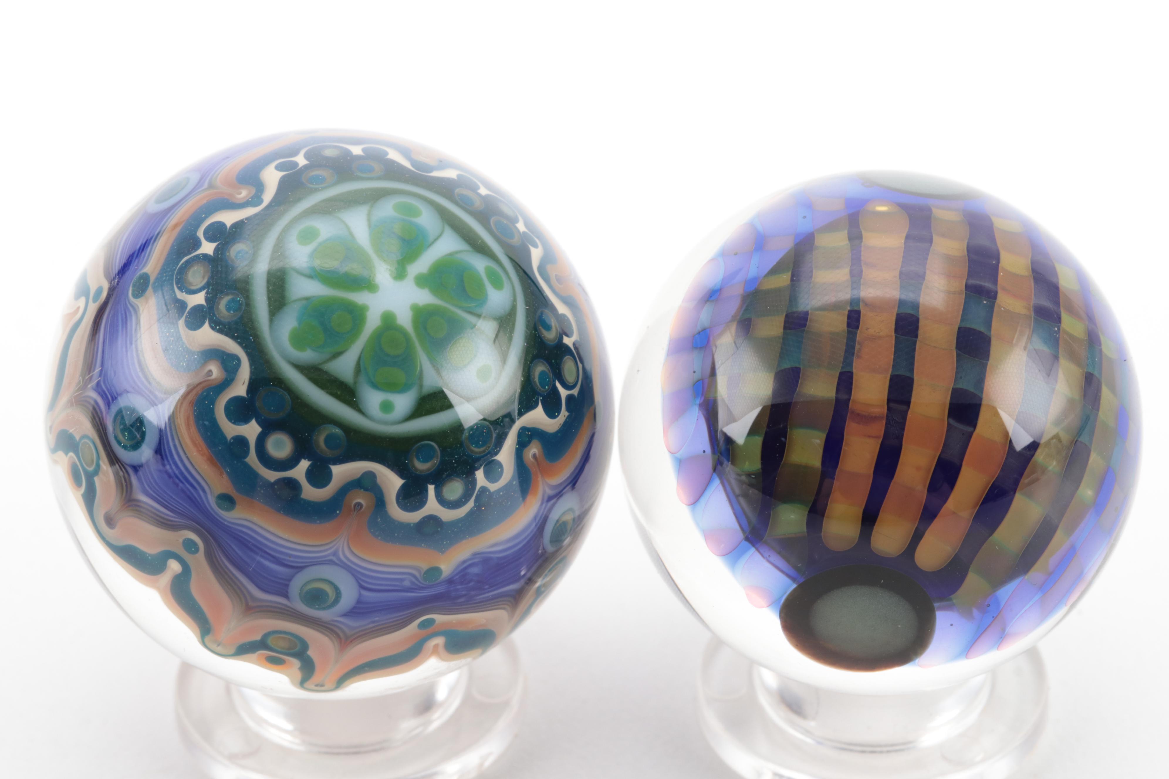 Richard Hollingshead II, TK Happa and More Handcrafted Abstract Glass Marbles