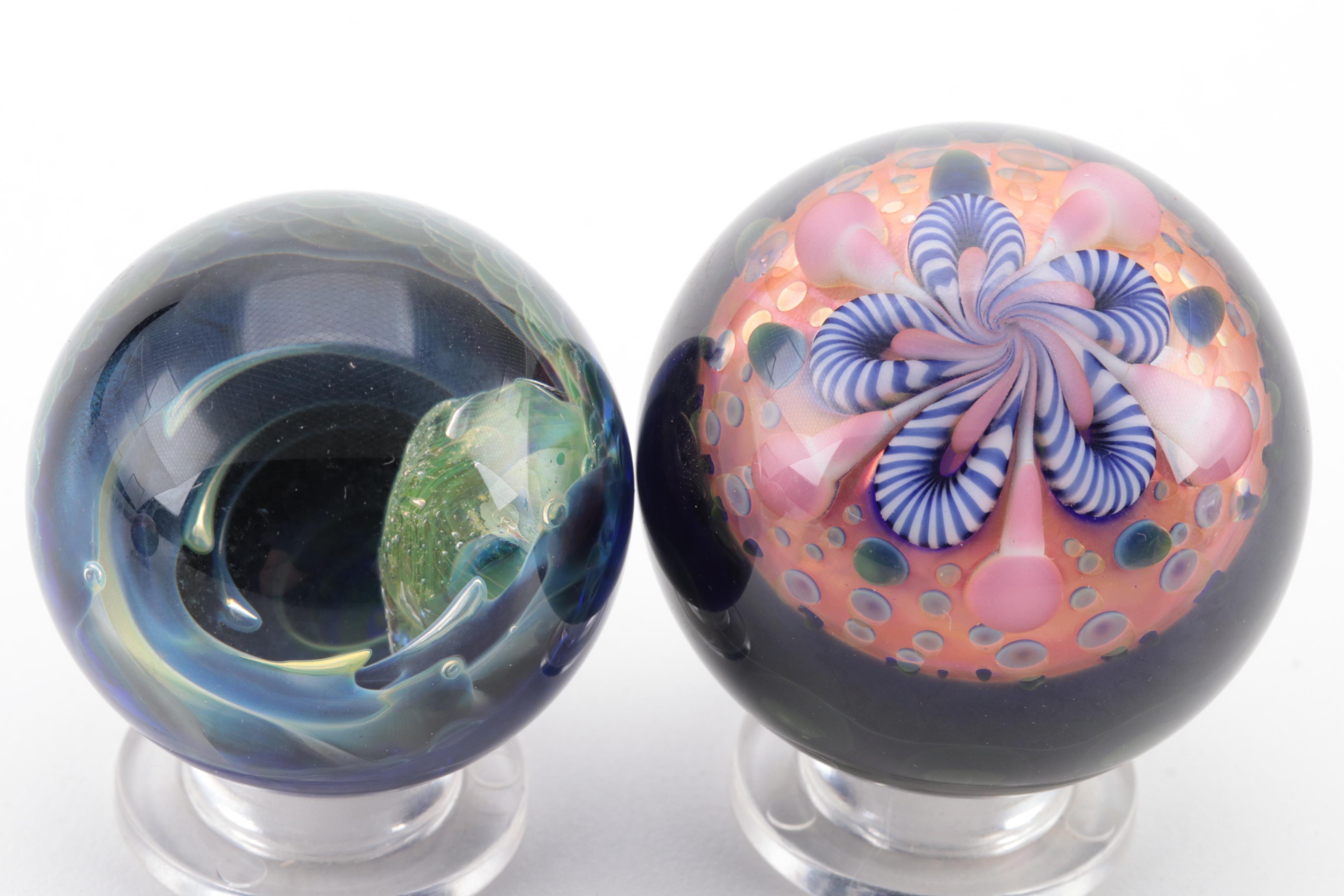 Richard Hollingshead II, TK Happa and More Handcrafted Abstract Glass Marbles