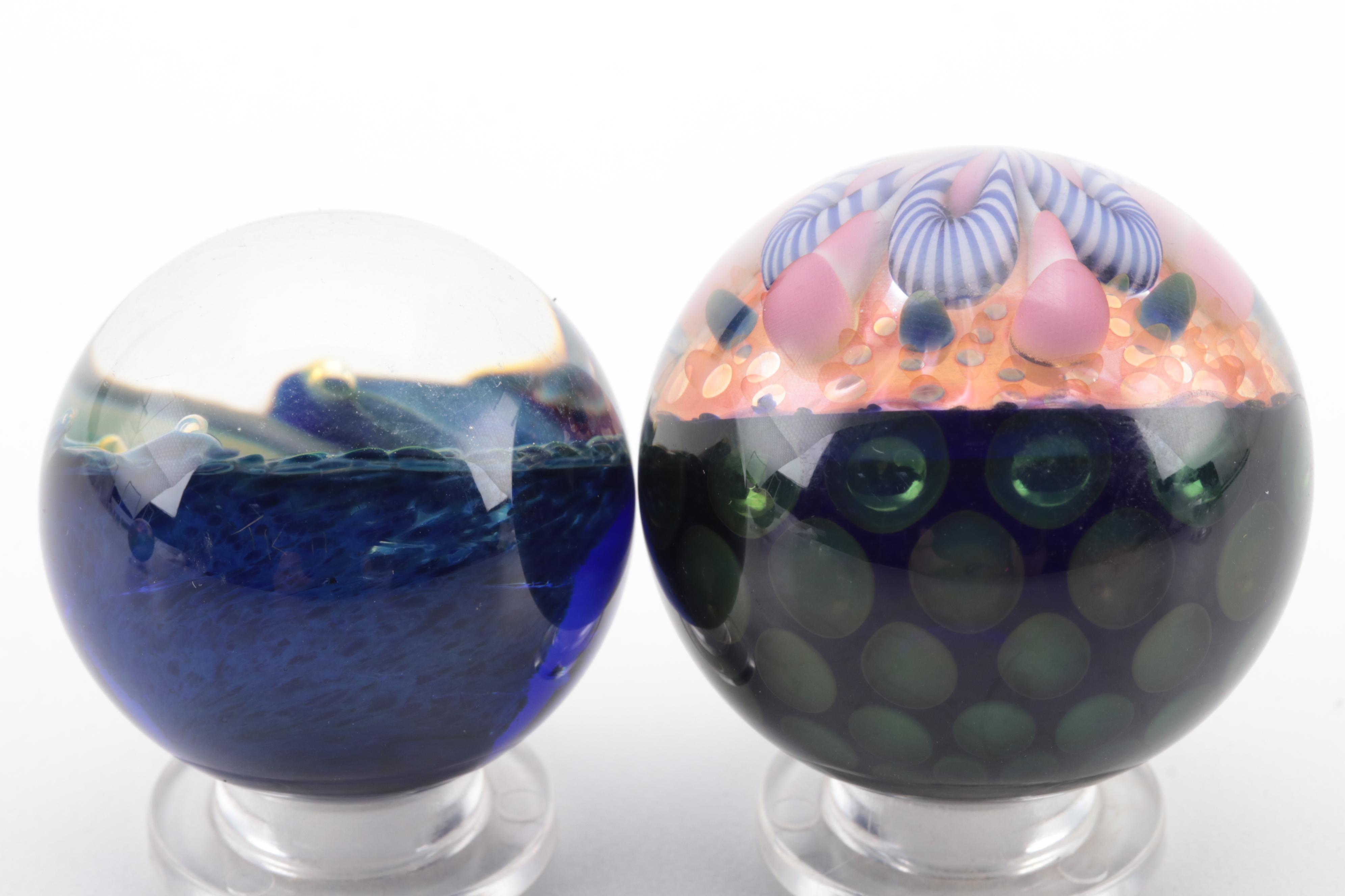 Richard Hollingshead II, TK Happa and More Handcrafted Abstract Glass Marbles