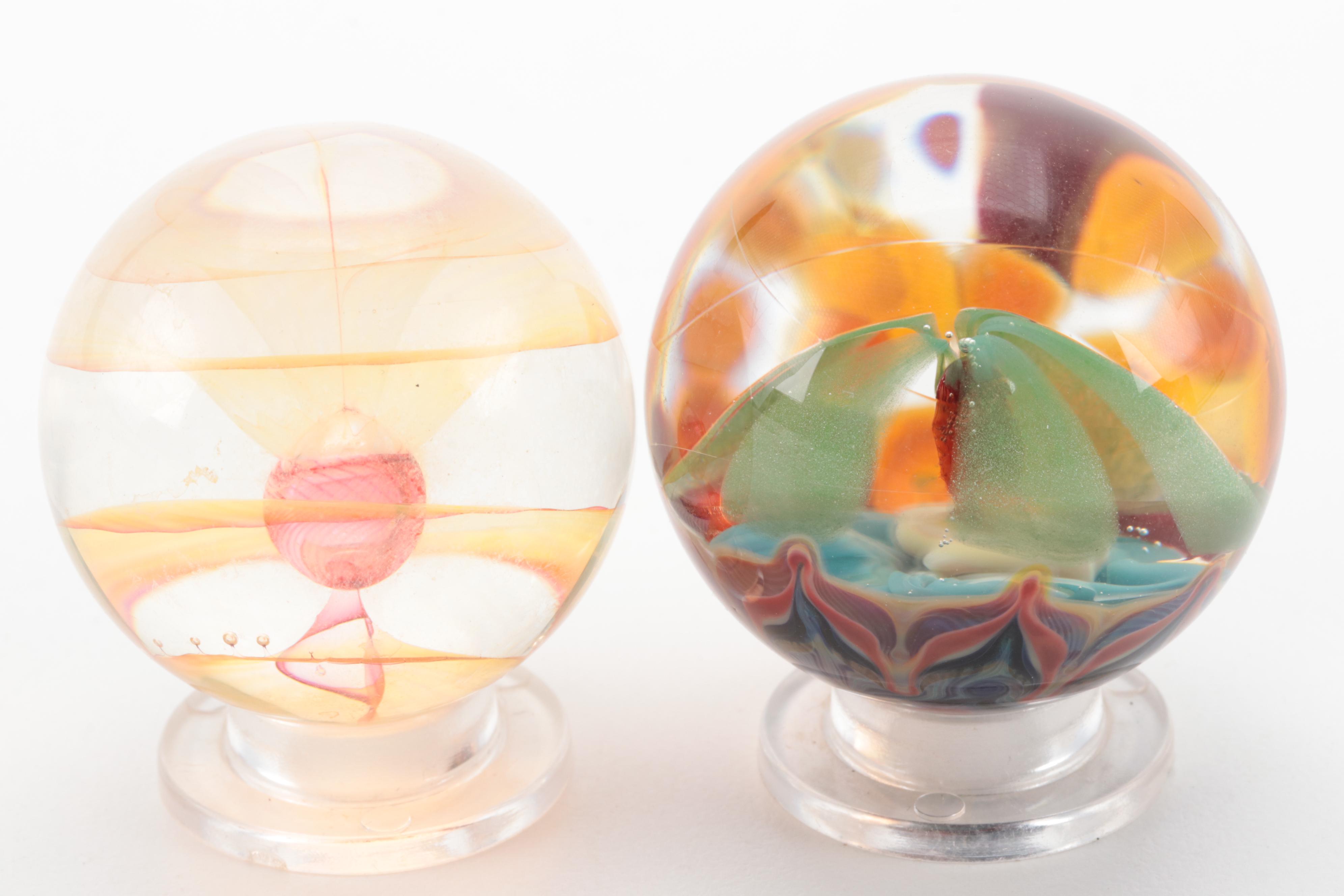 Richard Hollingshead II, TK Happa and More Handcrafted Abstract Glass Marbles