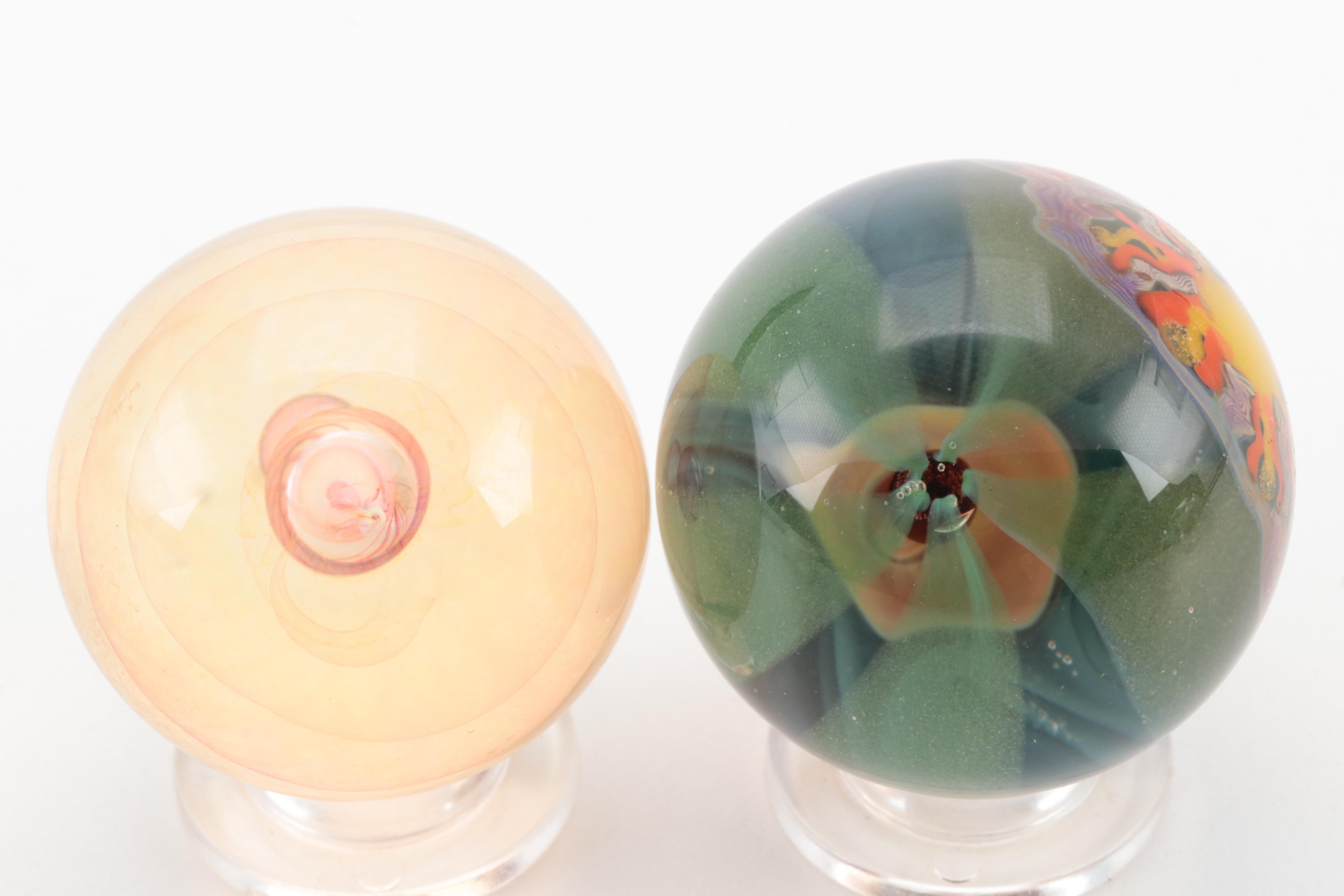 Richard Hollingshead II, TK Happa and More Handcrafted Abstract Glass Marbles