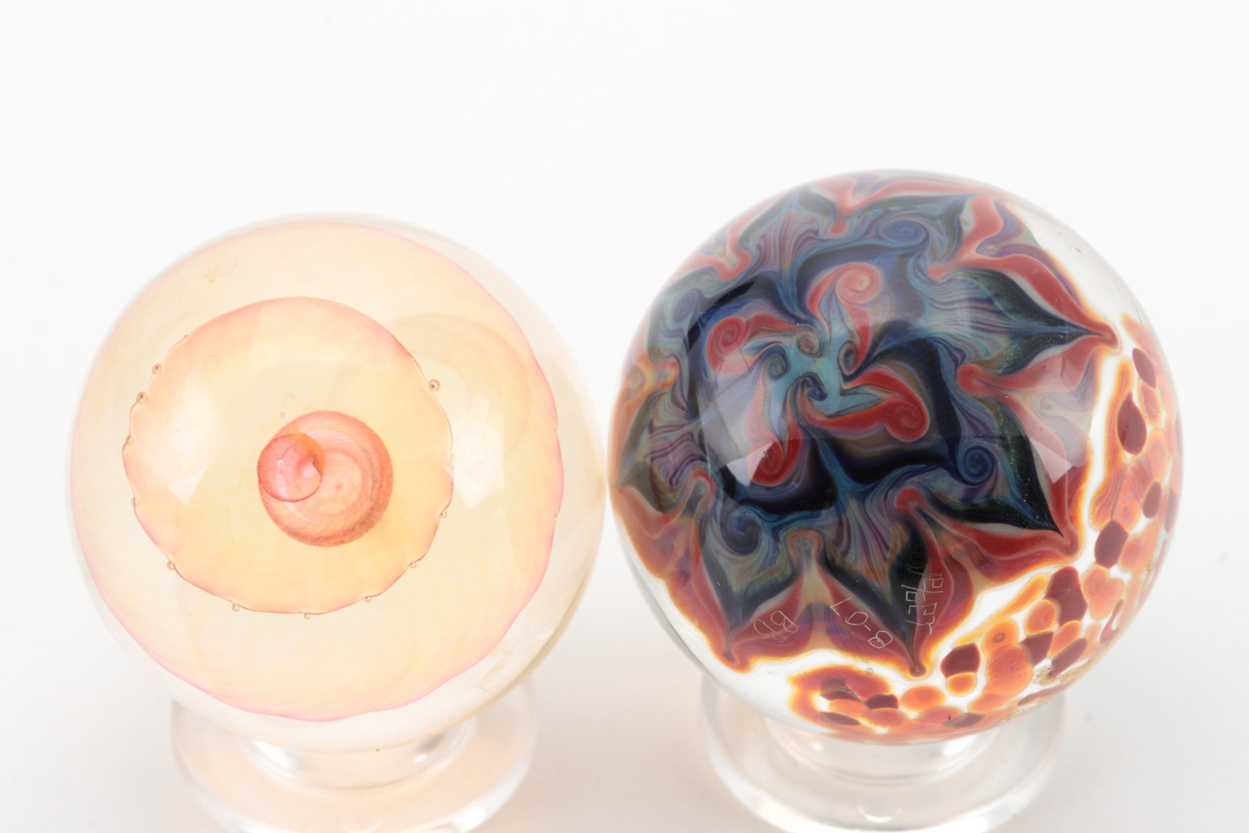 Richard Hollingshead II, TK Happa and More Handcrafted Abstract Glass Marbles