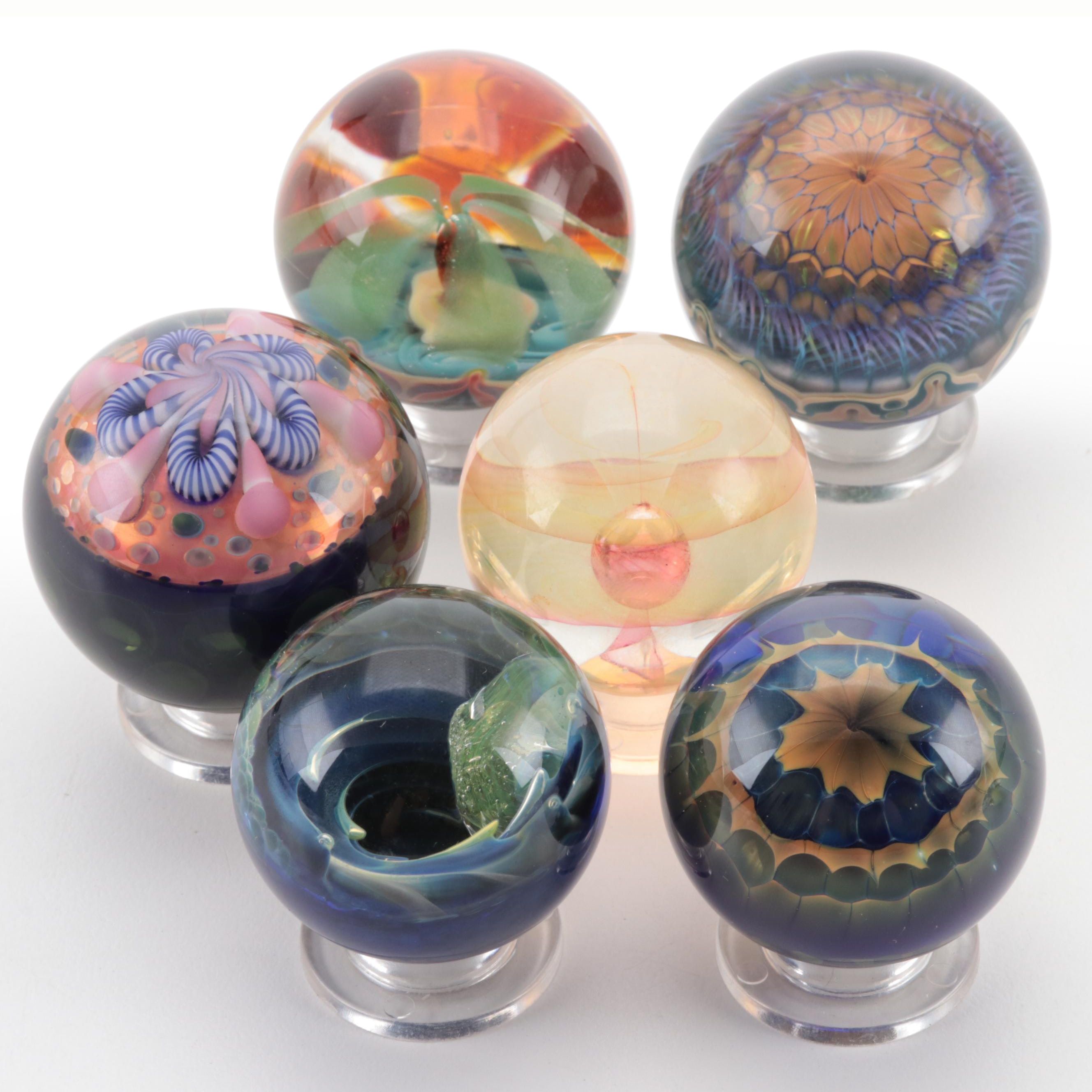 Richard Hollingshead II, TK Happa and More Handcrafted Abstract Glass Marbles
