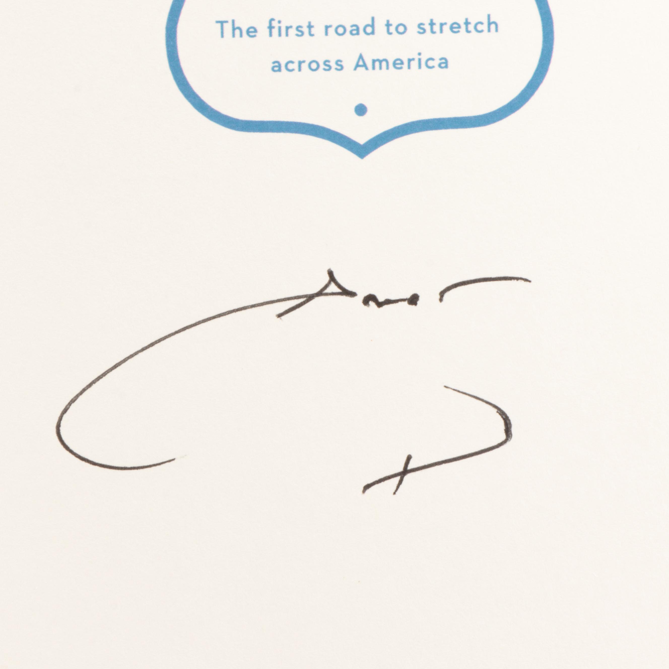 Signed First Printing "The Lincoln Highway" by Amor Towles, 2021