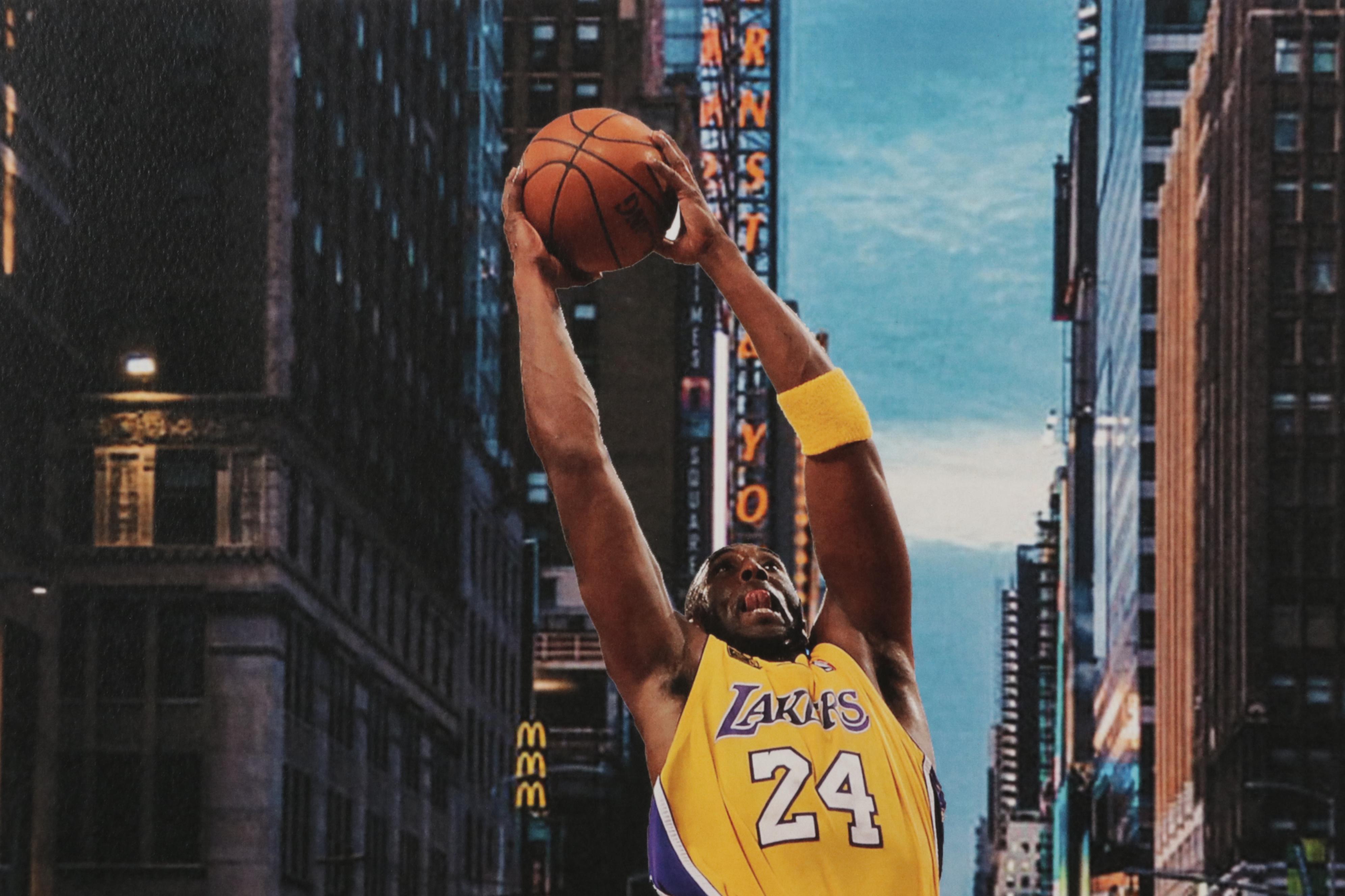 Death NYC Pop Art Graphic Print Featuring Kobe Bryant, 2020