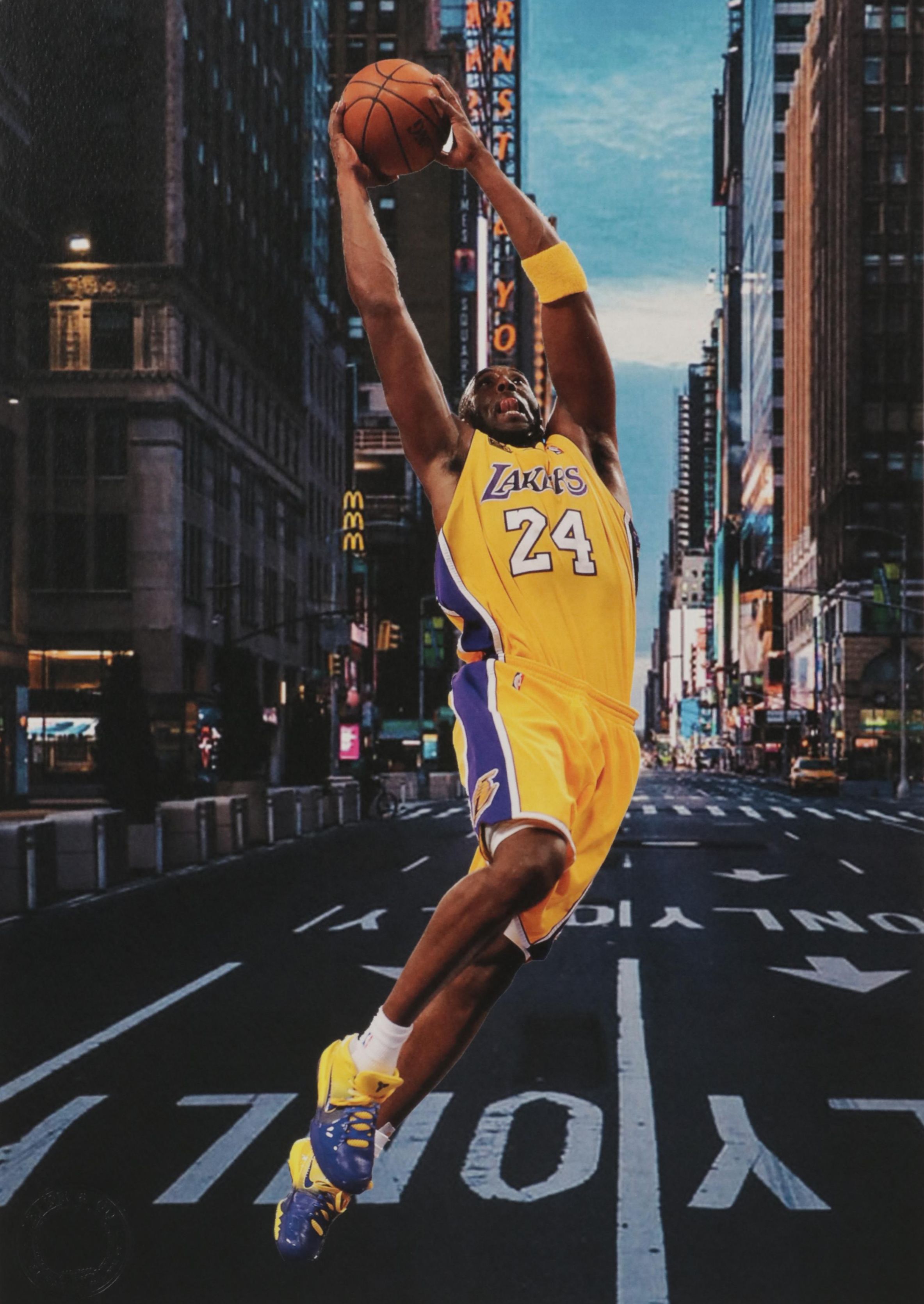 Death NYC Pop Art Graphic Print Featuring Kobe Bryant, 2020