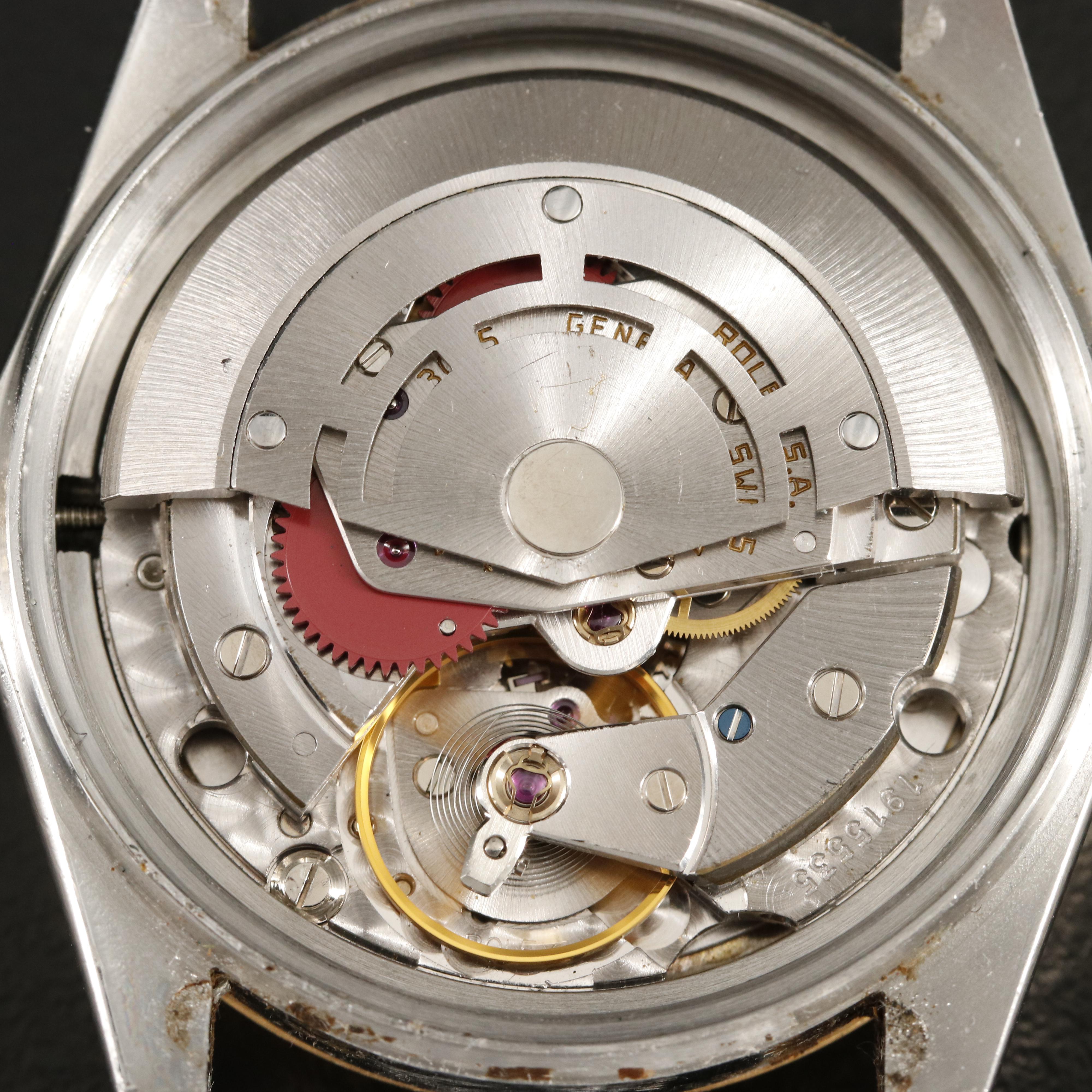 1987-1988 Rolex Datejust 18K and Stainless Steel Watch