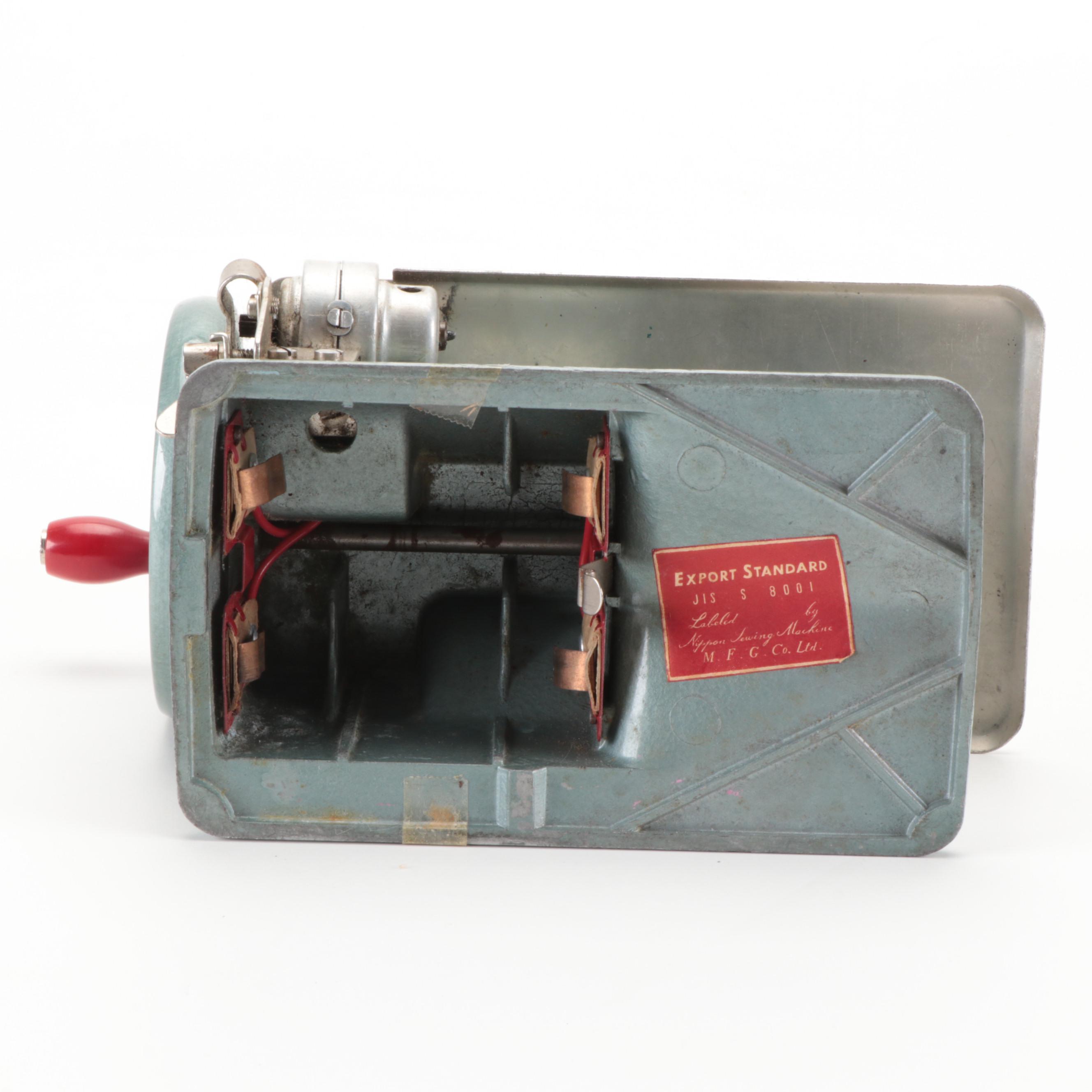 Brother Mfg. Co. Baby Brother Sewing Machine and Case