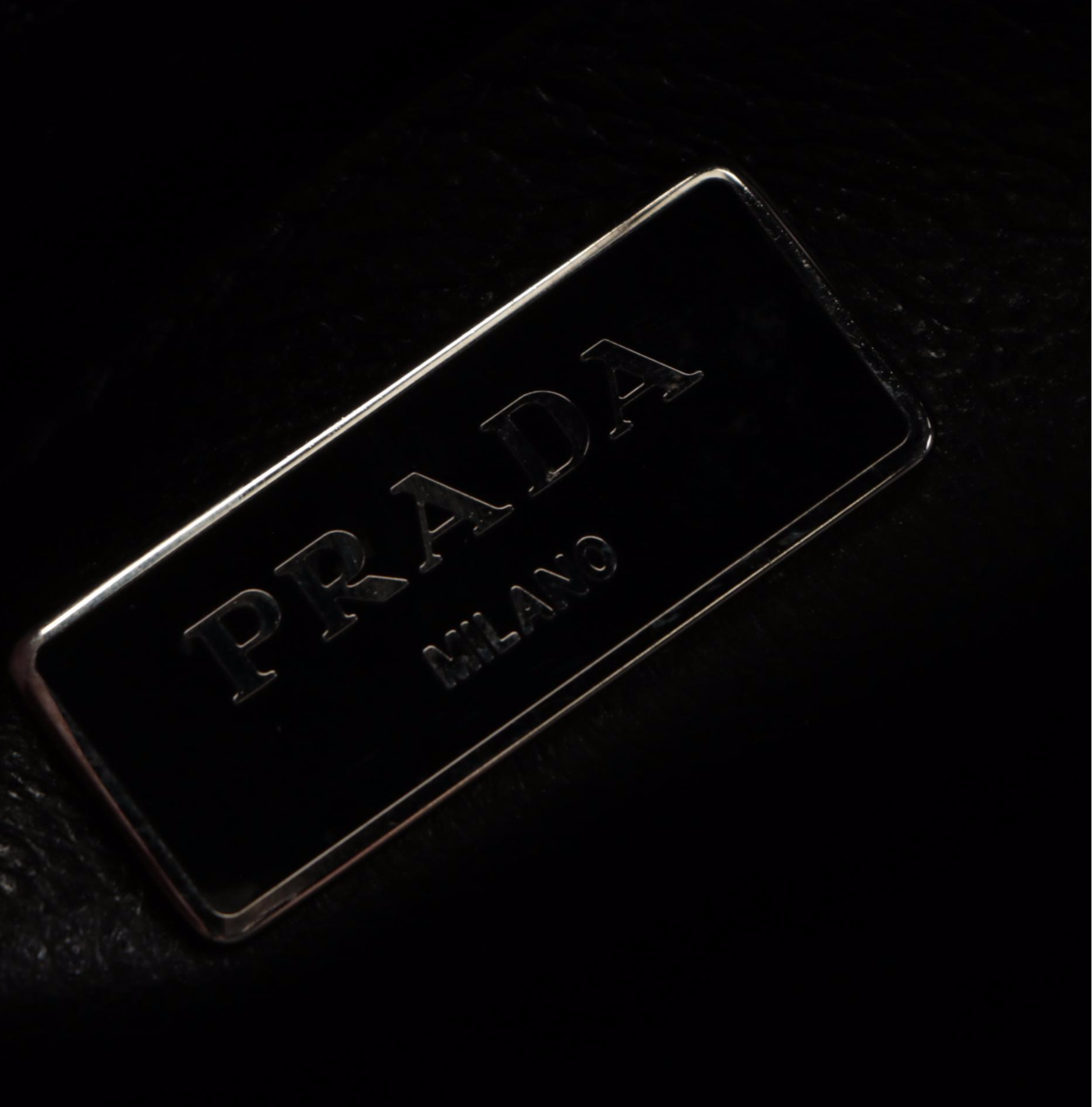 Prada Small Twin-Pocket Tote in Printed Calfhair and Suede with Detachable Strap