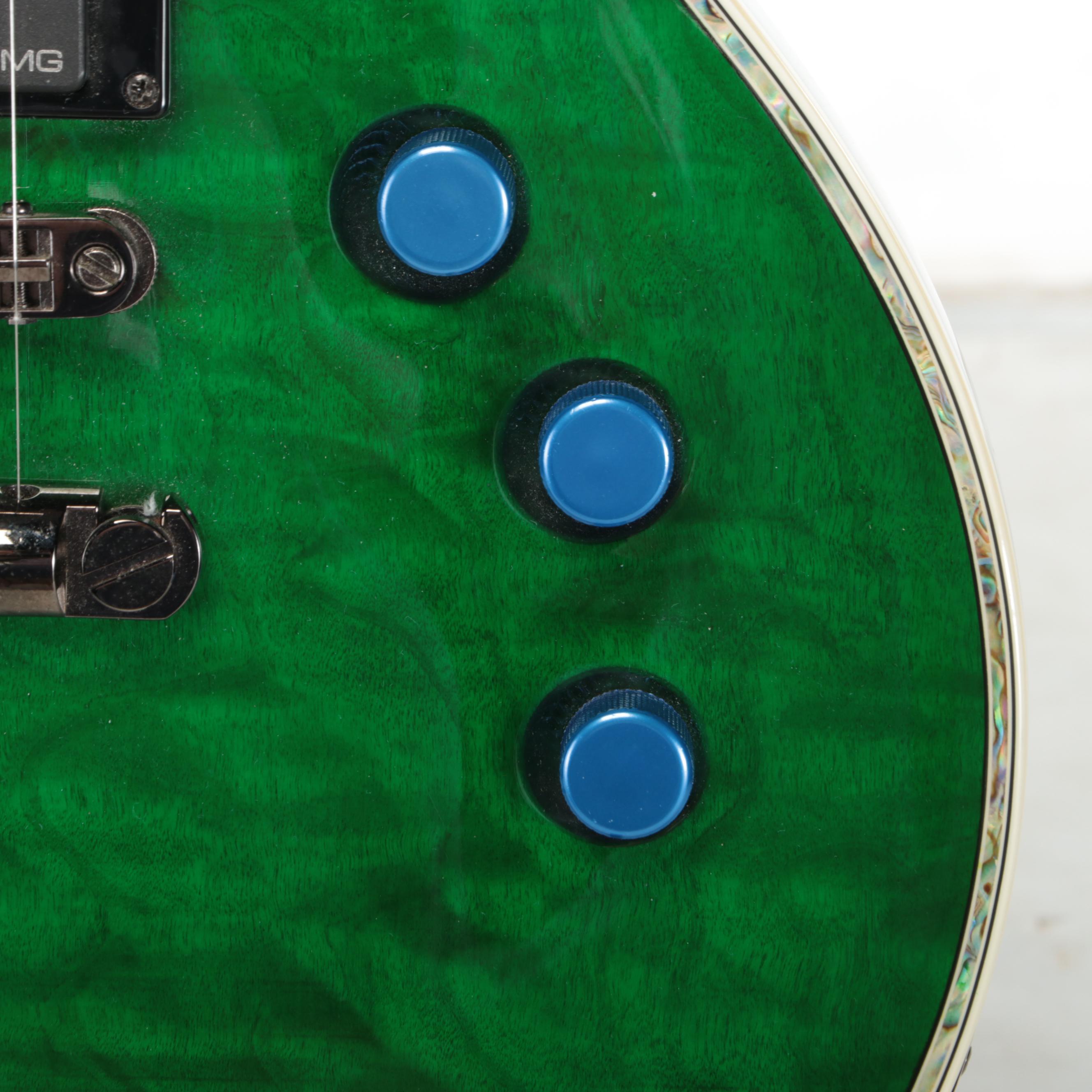 ESP LTD Deluxe EC-1000 Six String Electric Guitar with Soft Shell Case