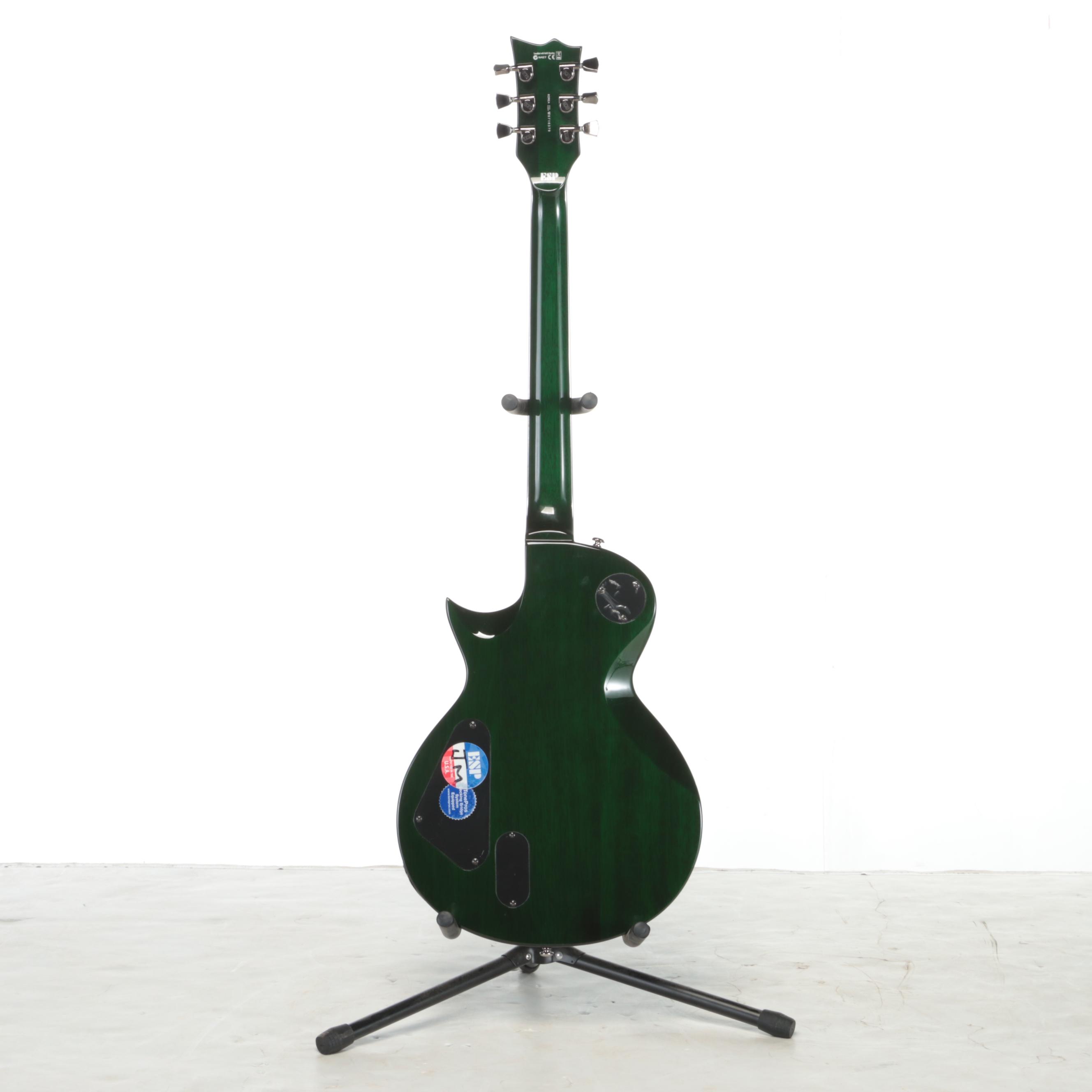 ESP LTD Deluxe EC-1000 Six String Electric Guitar with Soft Shell Case