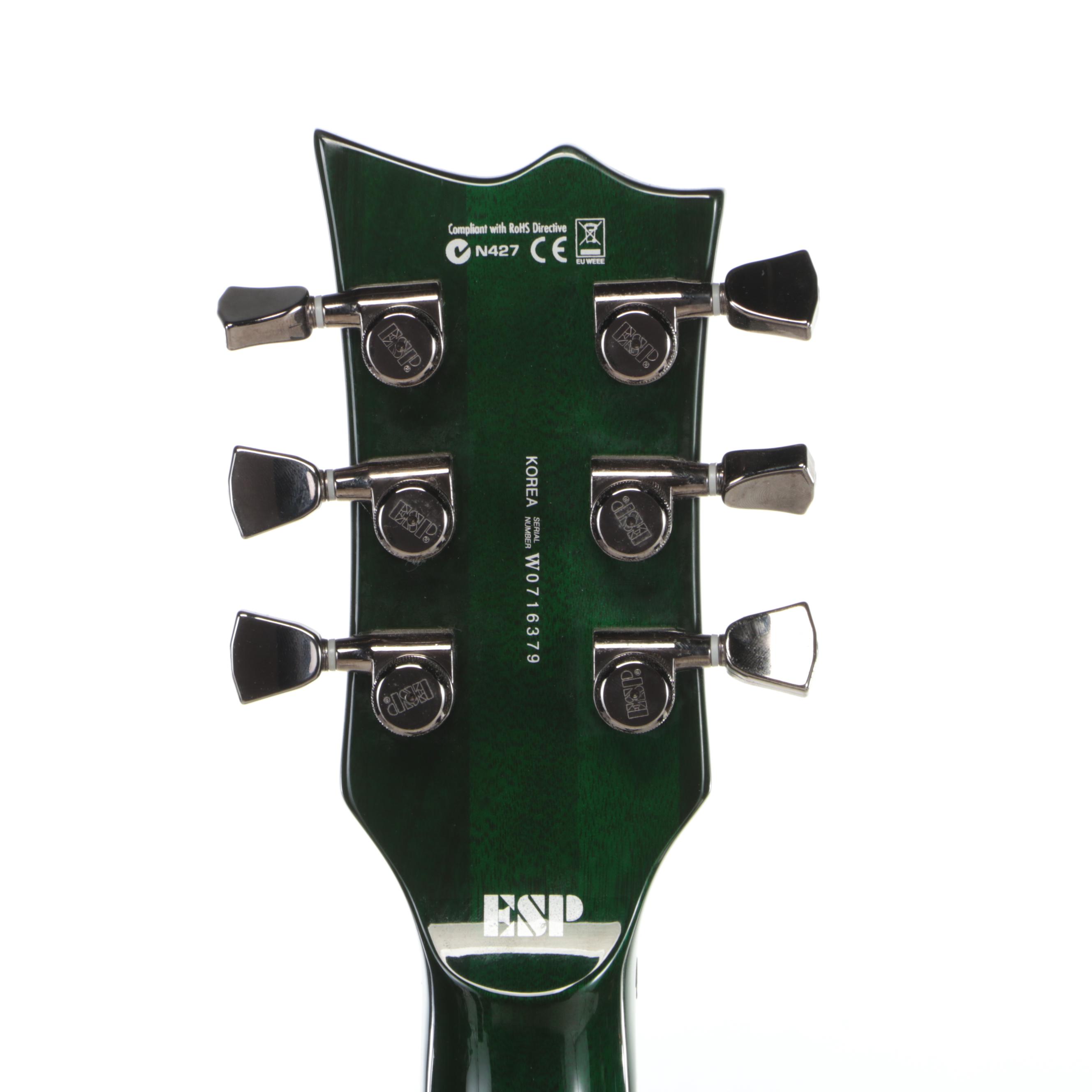 ESP LTD Deluxe EC-1000 Six String Electric Guitar with Soft Shell Case